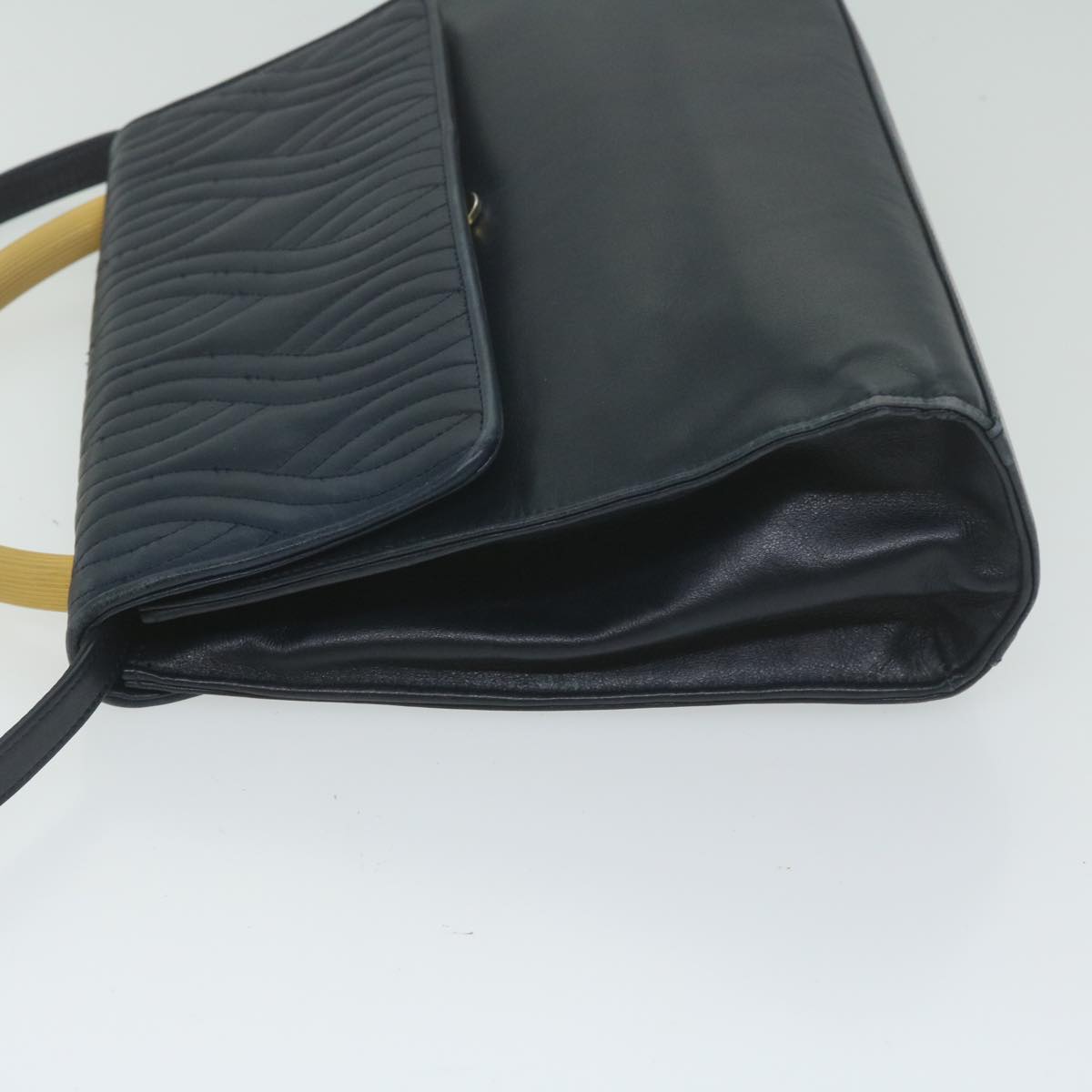 Luxury FendiHand Bag Leather Navybs11310