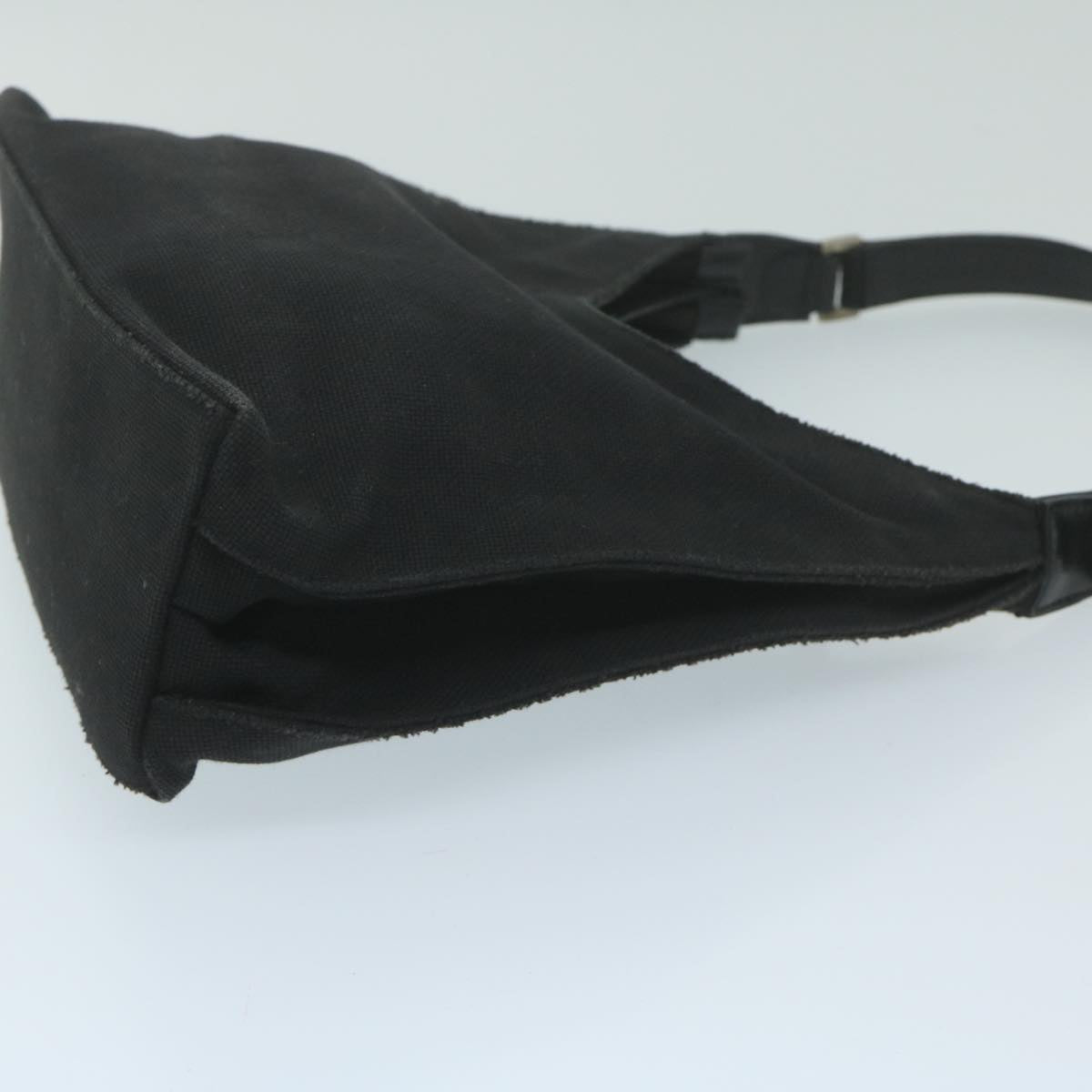 GUCCI Shoulder Bag Canvas Black  bs11422