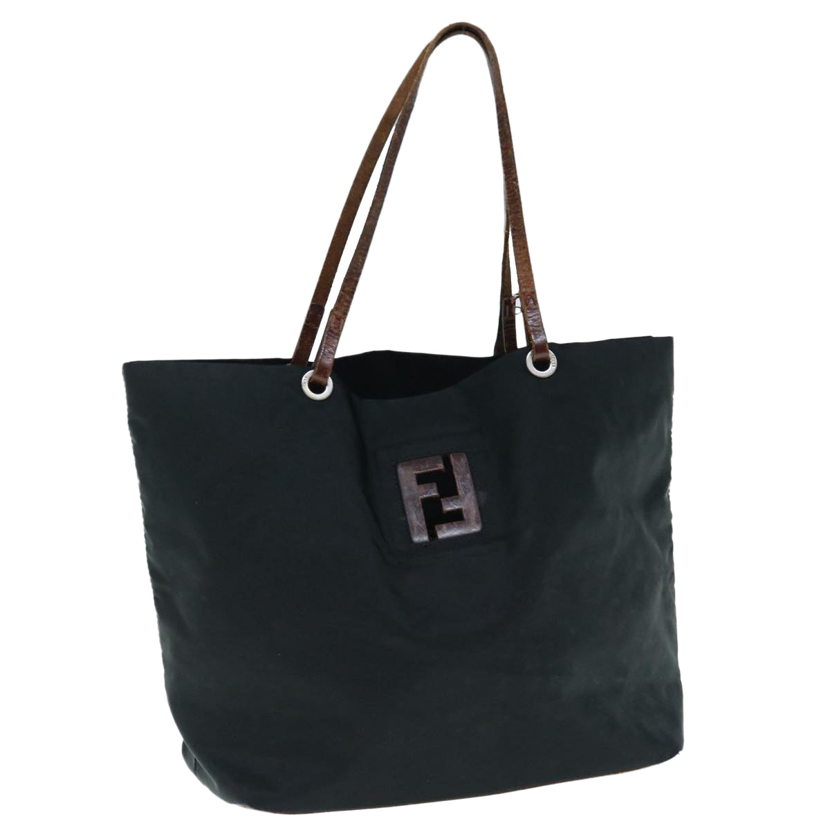 Luxury FendiTote Bag Nylon Blackbs11434