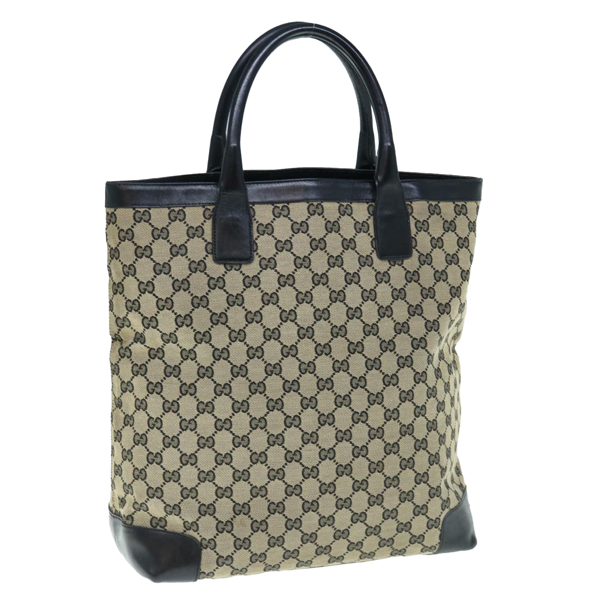 GUCCI GG Canvas Tote Bag Beige 001 1098  bs11449
