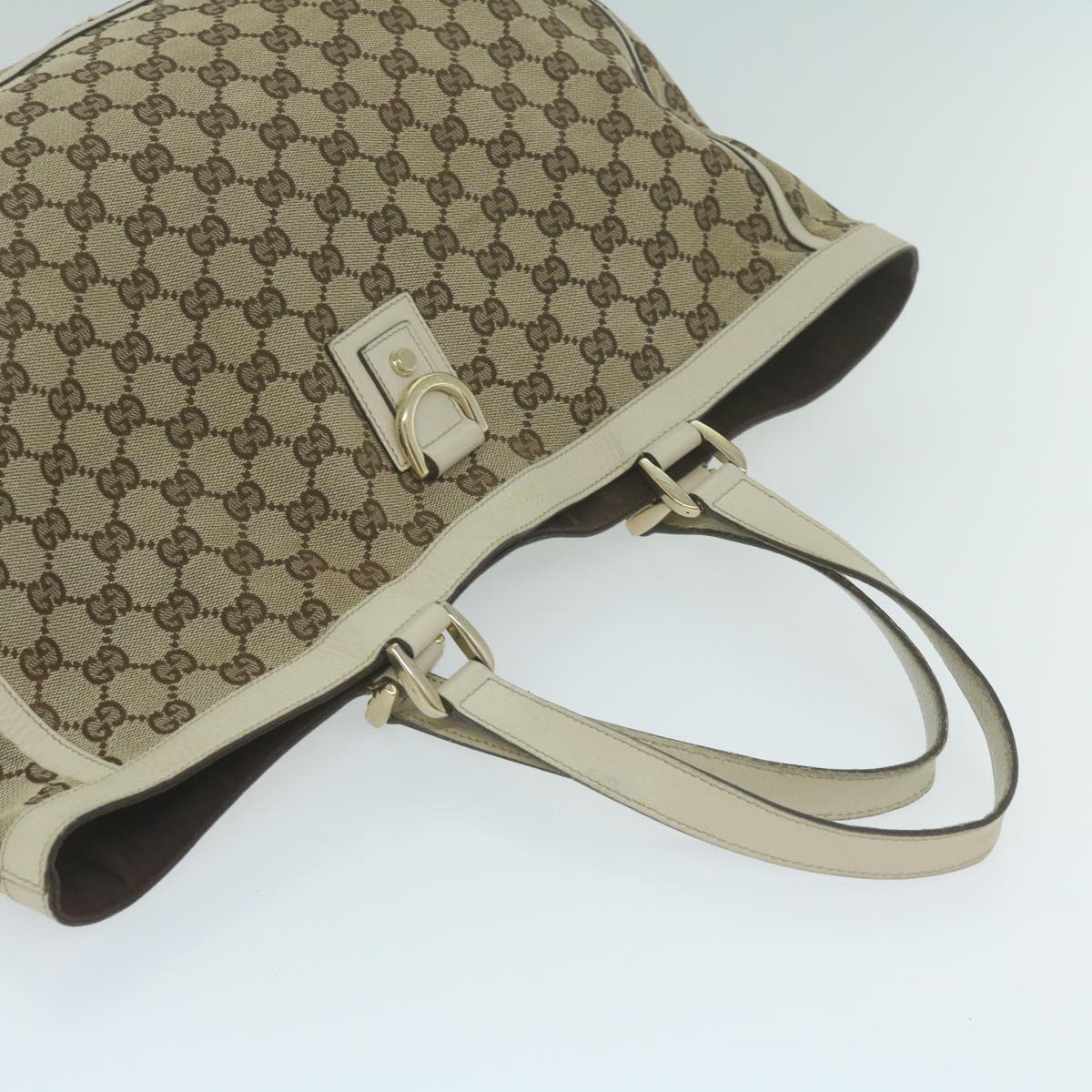 GUCCI GG Canvas Clutch Shoulder Bag 4Set Black Beige  bs11514