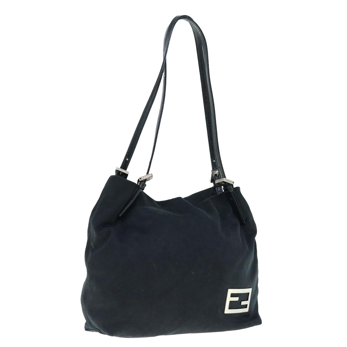 Luxury FendiShoulder Bag Nylon Blackbs11530