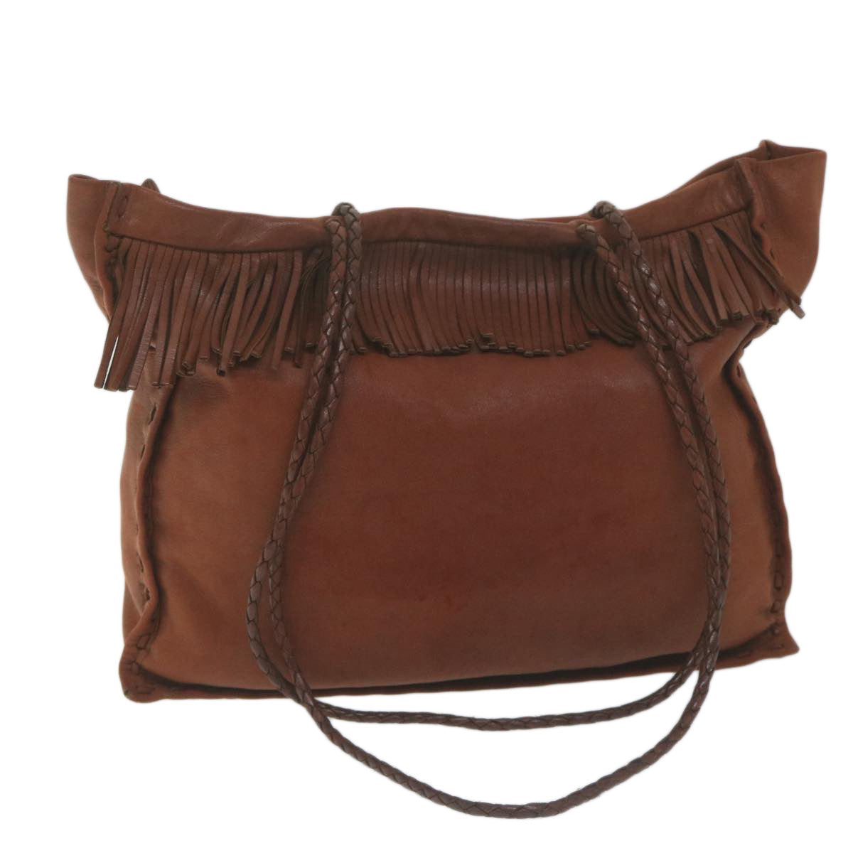 Luxury PradaShoulder Bag Leather Brown bs11694