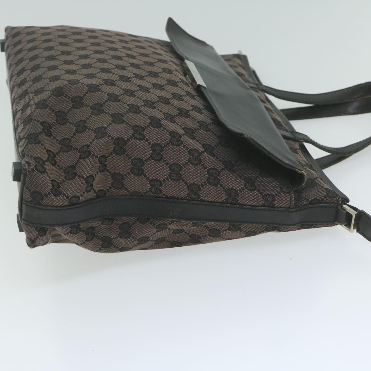 GUCCI GG Canvas Shoulder Bag 2way Black  bs11703
