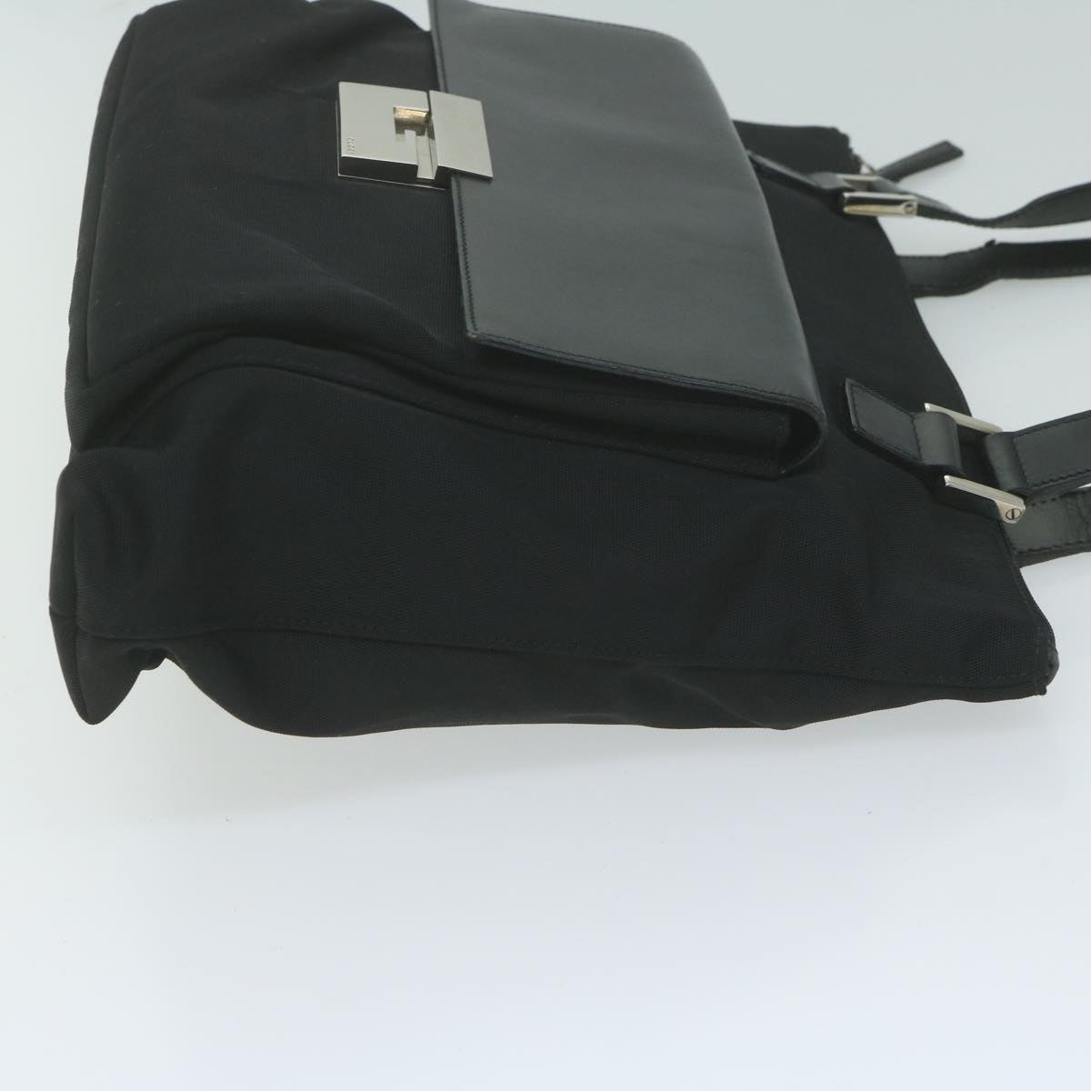 GUCCI Shoulder Bag Nylon Black  bs11708