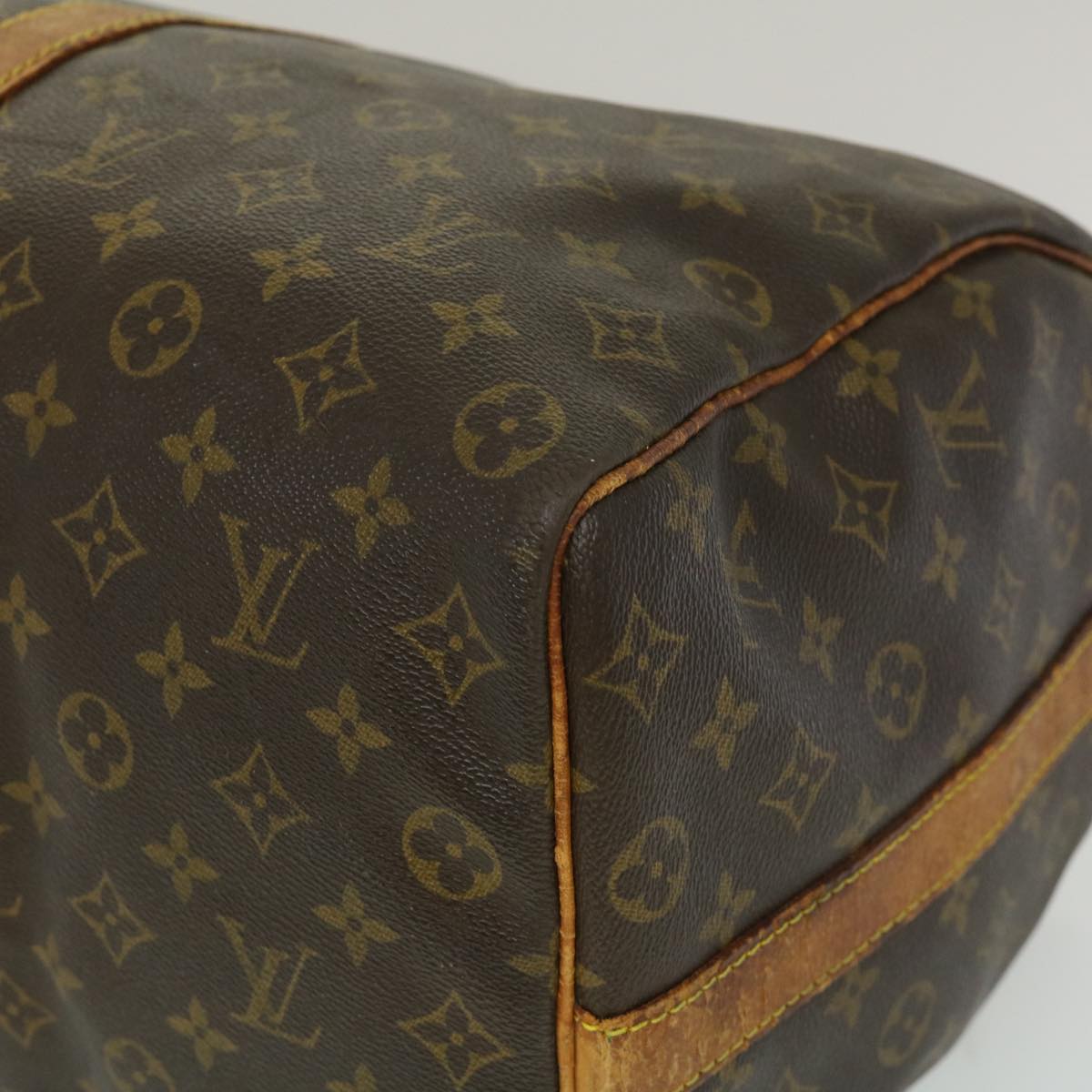 LOUIS VUITTON Monogram Keepall Bandouliere 50 Boston Bag M41416 LV bs1176