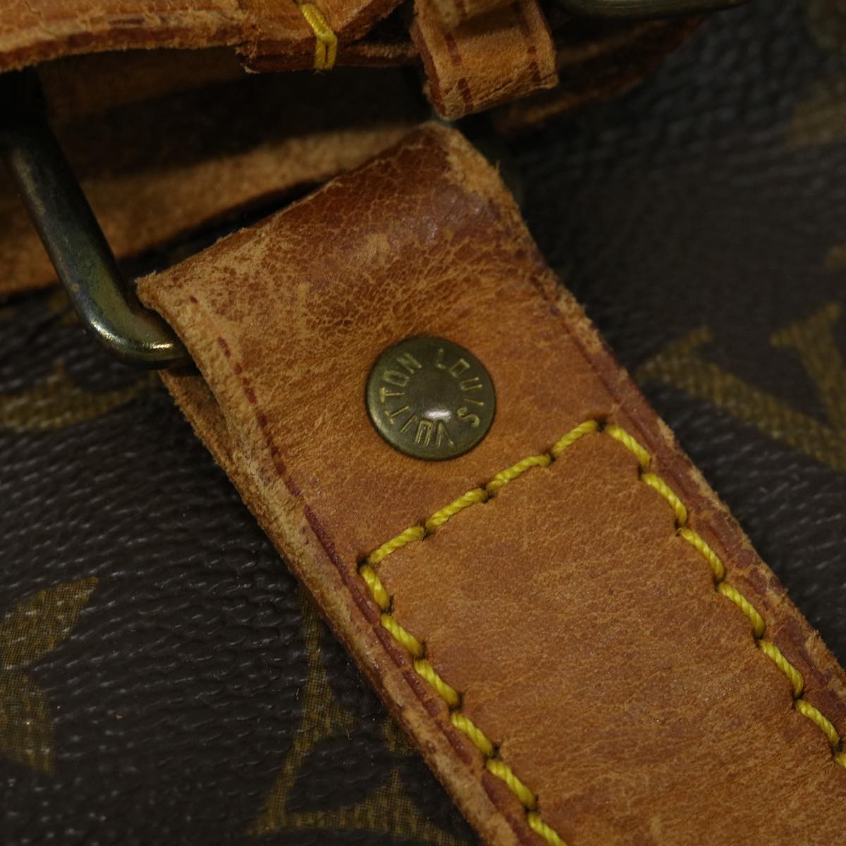 LOUIS VUITTON Monogram Keepall Bandouliere 50 Boston Bag M41416 LV bs1176