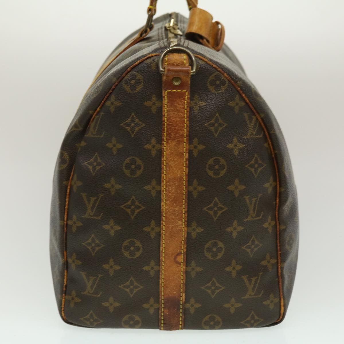 LOUIS VUITTON Monogram Keepall Bandouliere 50 Boston Bag M41416 LV bs1176