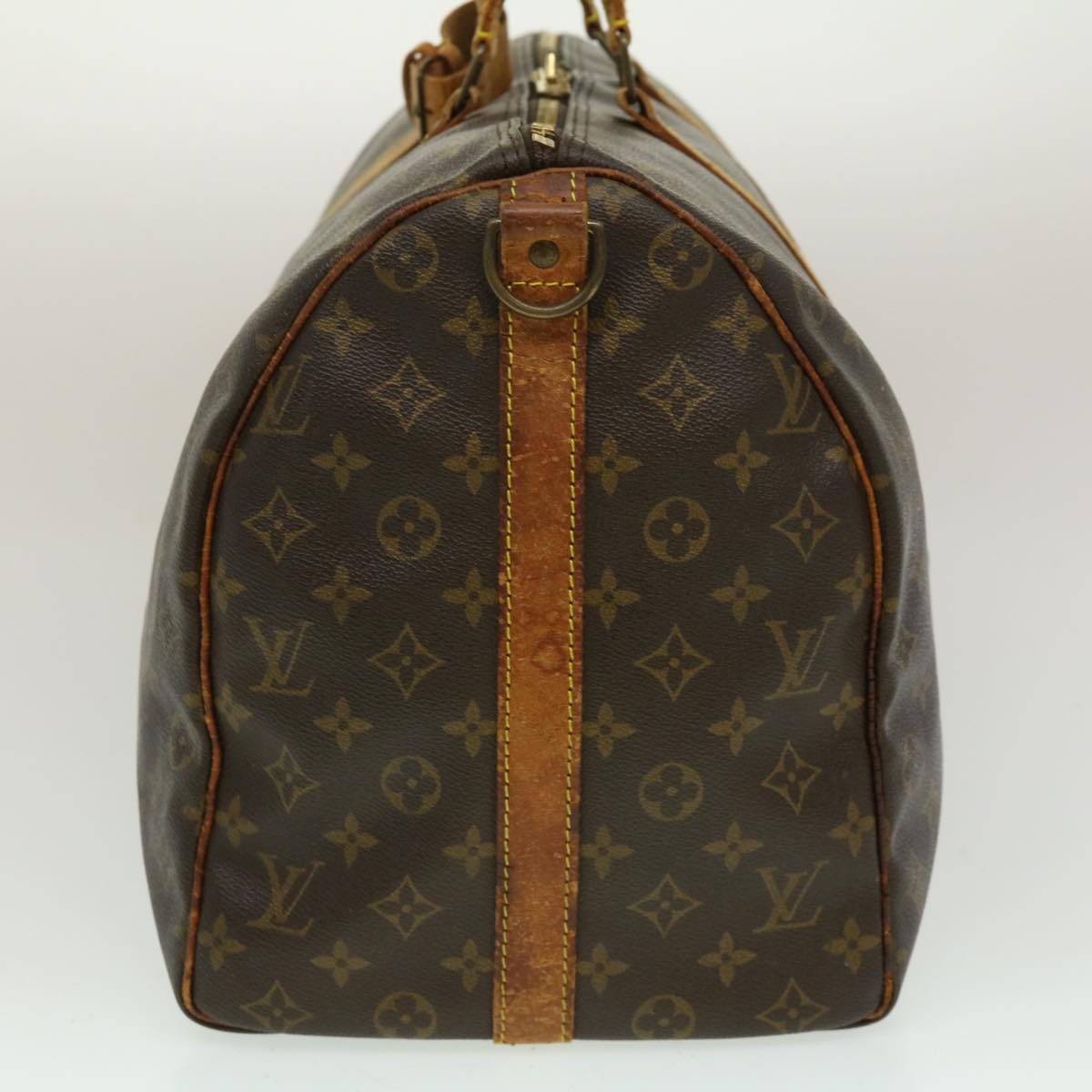 LOUIS VUITTON Monogram Keepall Bandouliere 50 Boston Bag M41416 LV bs1176