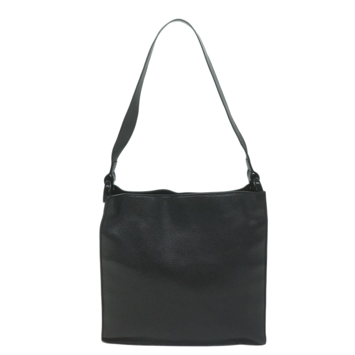GUCCI Shoulder Bag Leather Black 001 3444 1801  bs11787