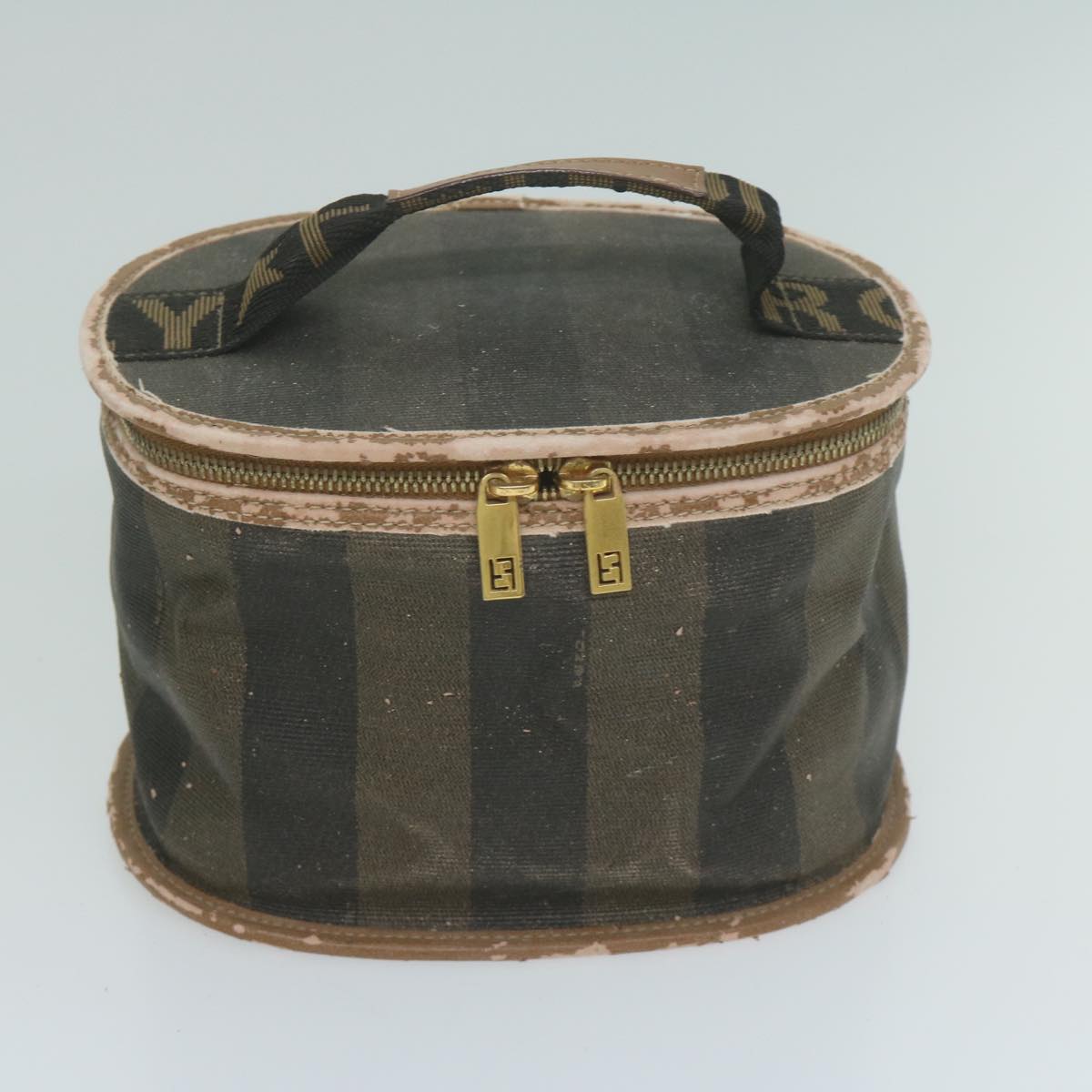 Luxury FendiPouch Pecan Canvas Shoulder Bag Canvas 2Set Black Brownbs11795