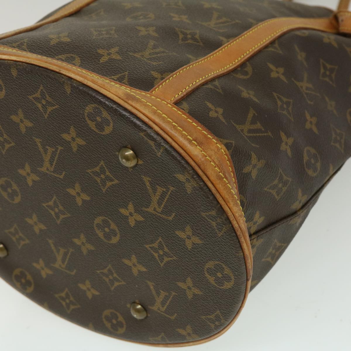 LOUIS VUITTON Monogram Bucket GM Shoulder Bag M42236 LV bs1187