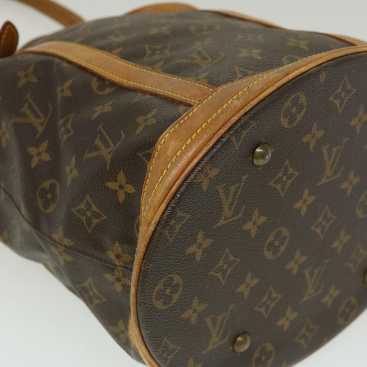 LOUIS VUITTON Monogram Bucket GM Shoulder Bag M42236 LV bs1187