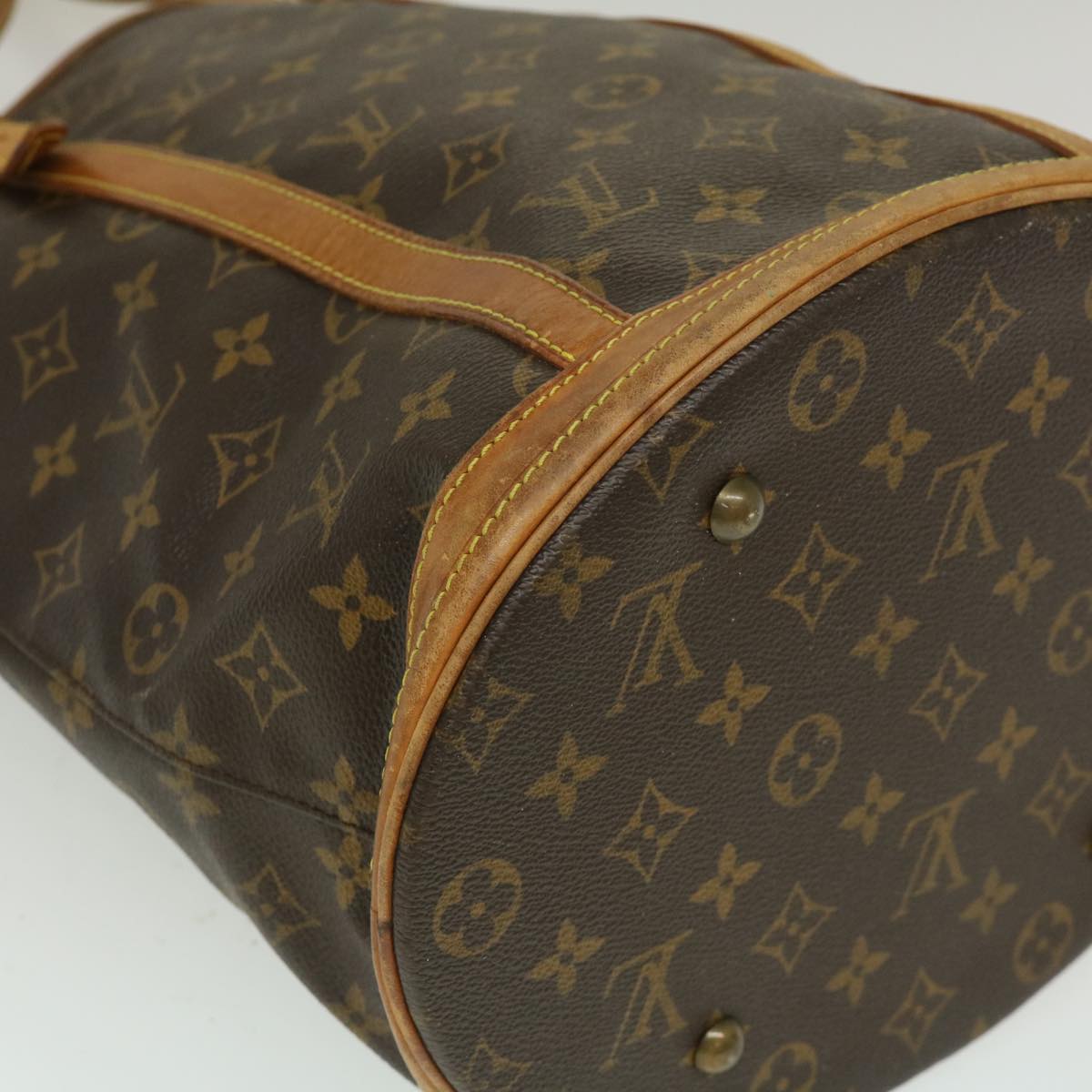 LOUIS VUITTON Monogram Bucket GM Shoulder Bag M42236 LV bs1187