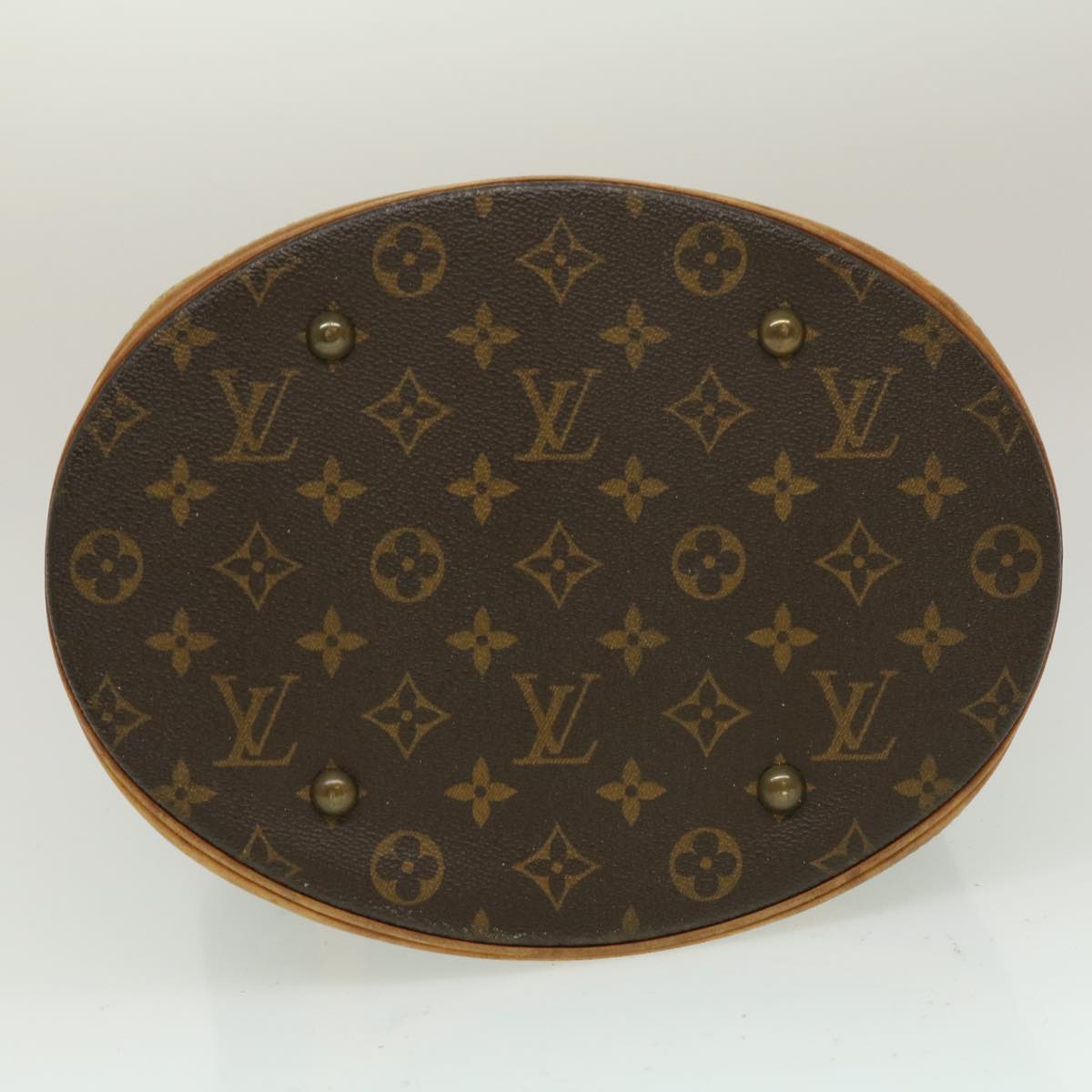 LOUIS VUITTON Monogram Bucket GM Shoulder Bag M42236 LV bs1187