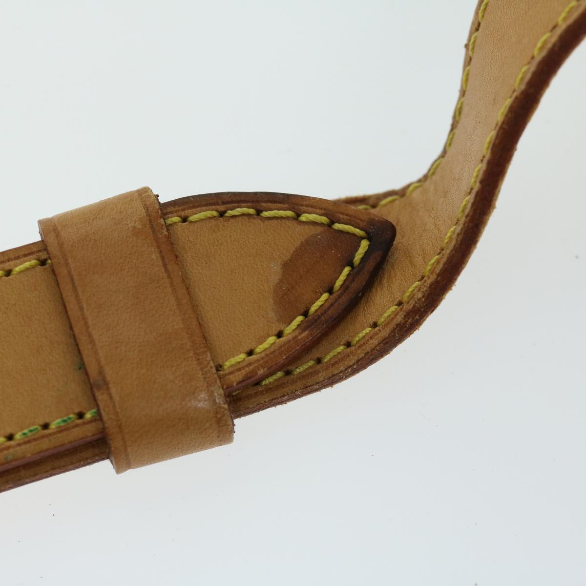LOUIS VUITTON Adjustable Shoulder Strap Leather 31.1""-37.8"" Beige bs11972