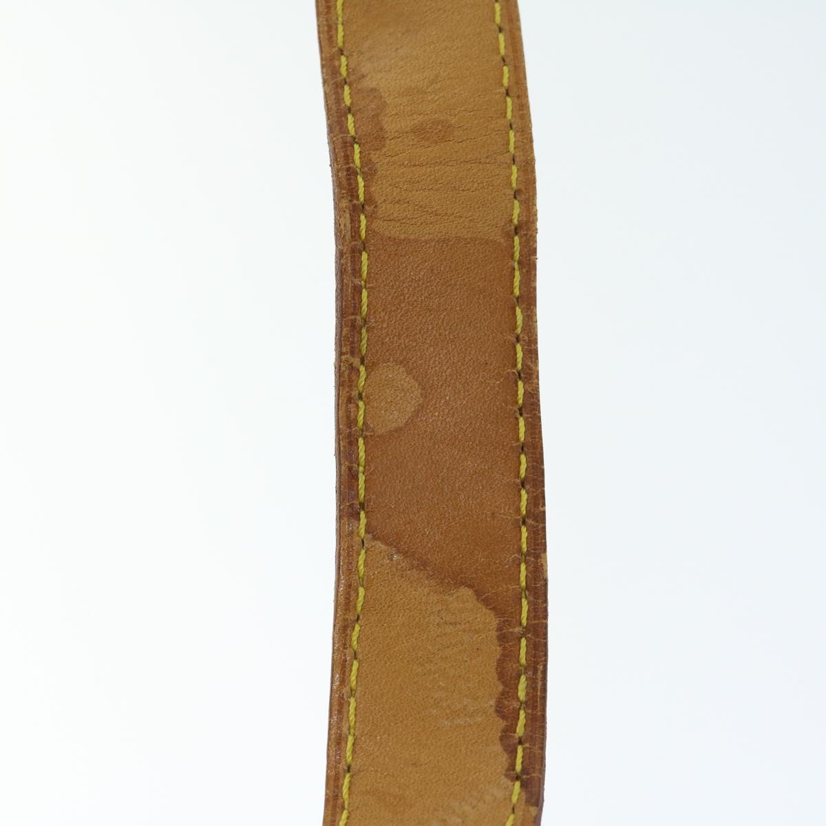 LOUIS VUITTON Adjustable Shoulder Strap Leather 31.1""-37.8"" Beige bs11972