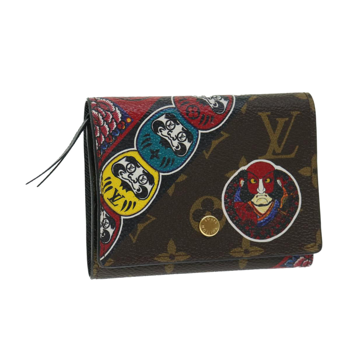 LOUIS VUITTON Monogram Kabuki Portefeuille Victorine Wallet M67253 bs11995