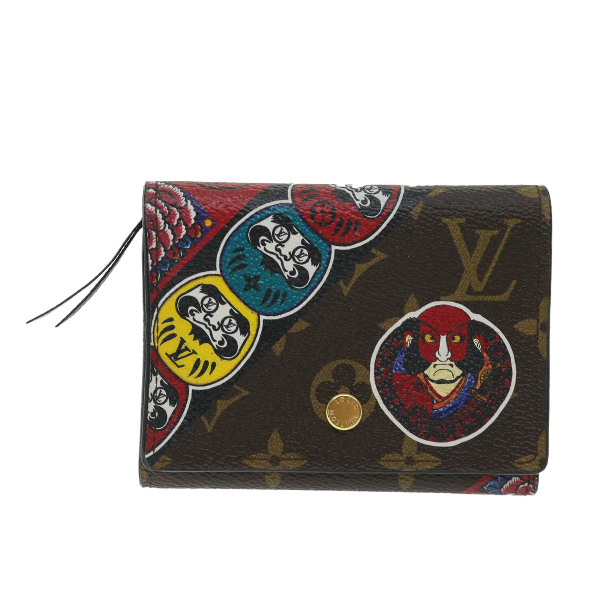 LOUIS VUITTON Monogram Kabuki Portefeuille Victorine Wallet M67253 bs11995