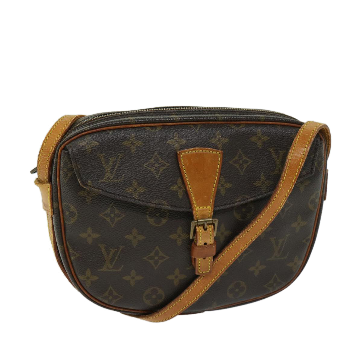 LOUIS VUITTON Monogram Jeune Fille MM Shoulder Bag M51226 LV bs12063