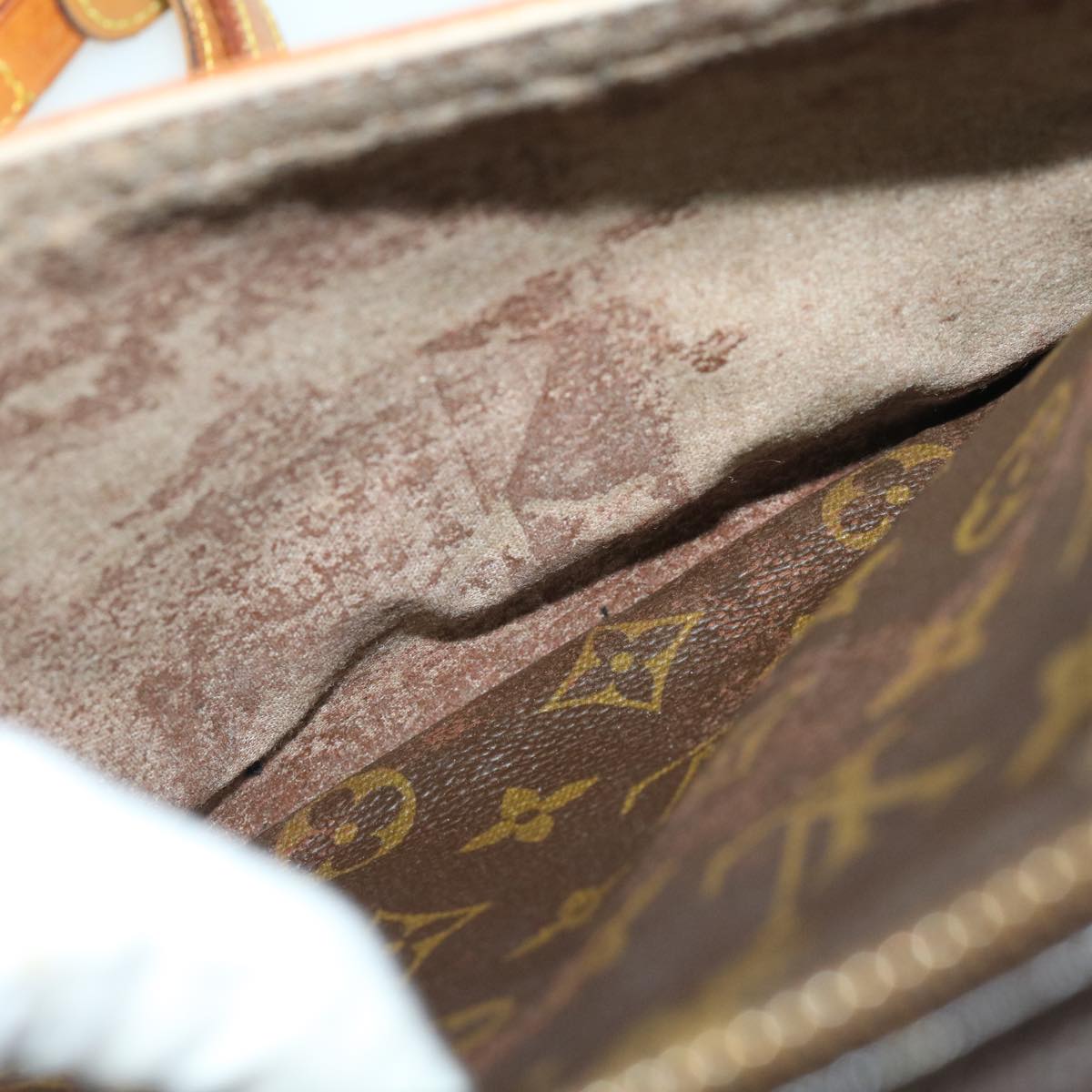 LOUIS VUITTON Monogram Jeune Fille MM Shoulder Bag M51226 LV bs12063