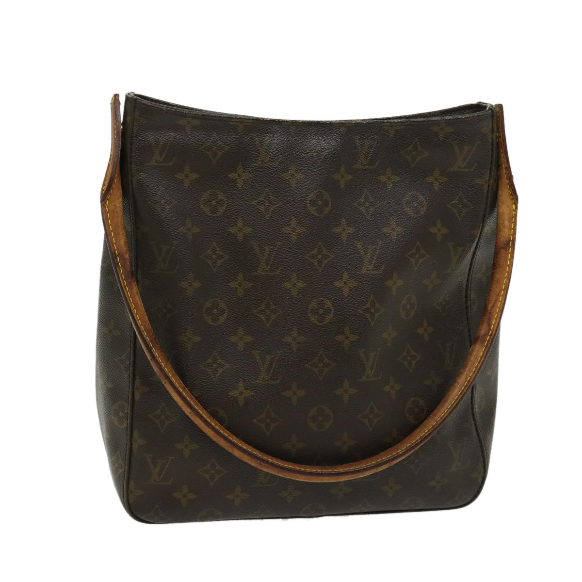 LOUIS VUITTON Monogram Looping GM Shoulder Bag M51145 LV bs12065