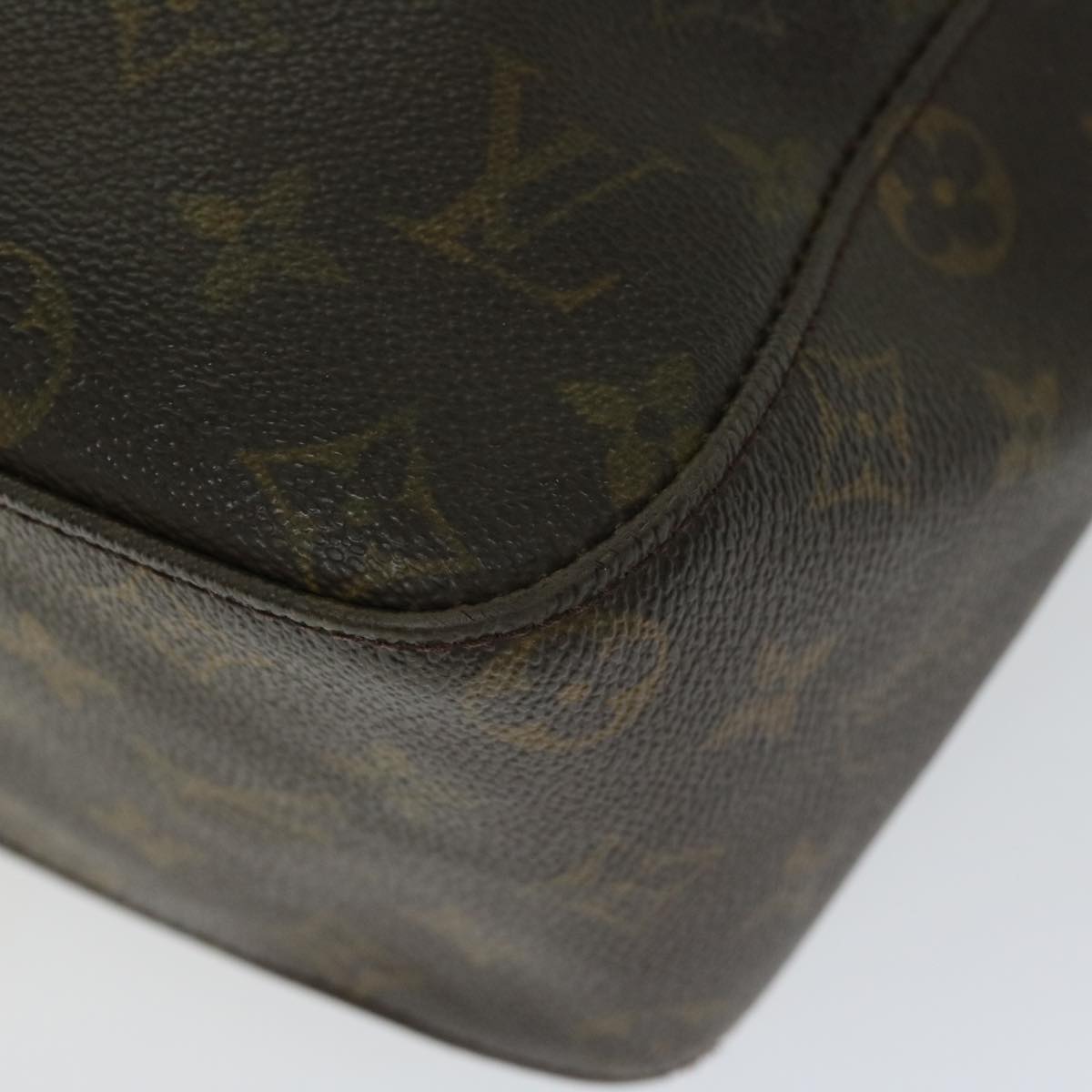 LOUIS VUITTON Monogram Looping GM Shoulder Bag M51145 LV bs12065