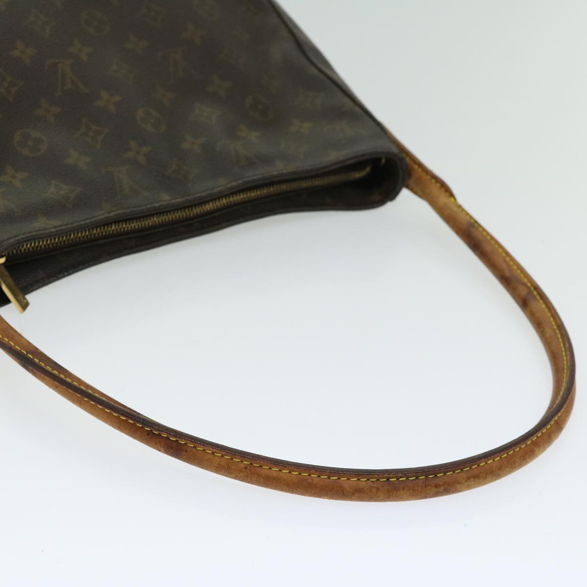 LOUIS VUITTON Monogram Looping GM Shoulder Bag M51145 LV bs12065