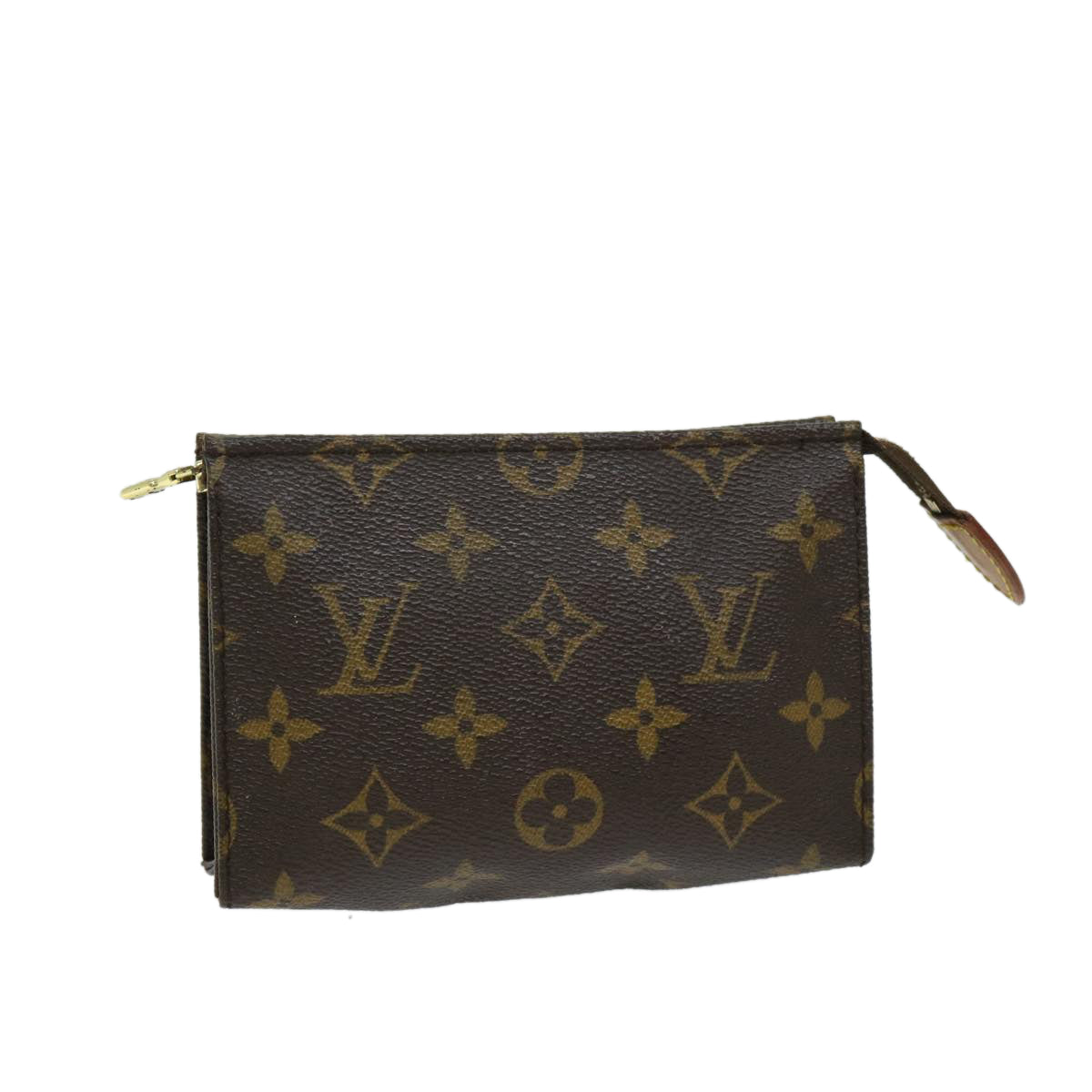 LOUIS VUITTON Monogram Poche Toilette 15 Pouch M47546 LV bs12073