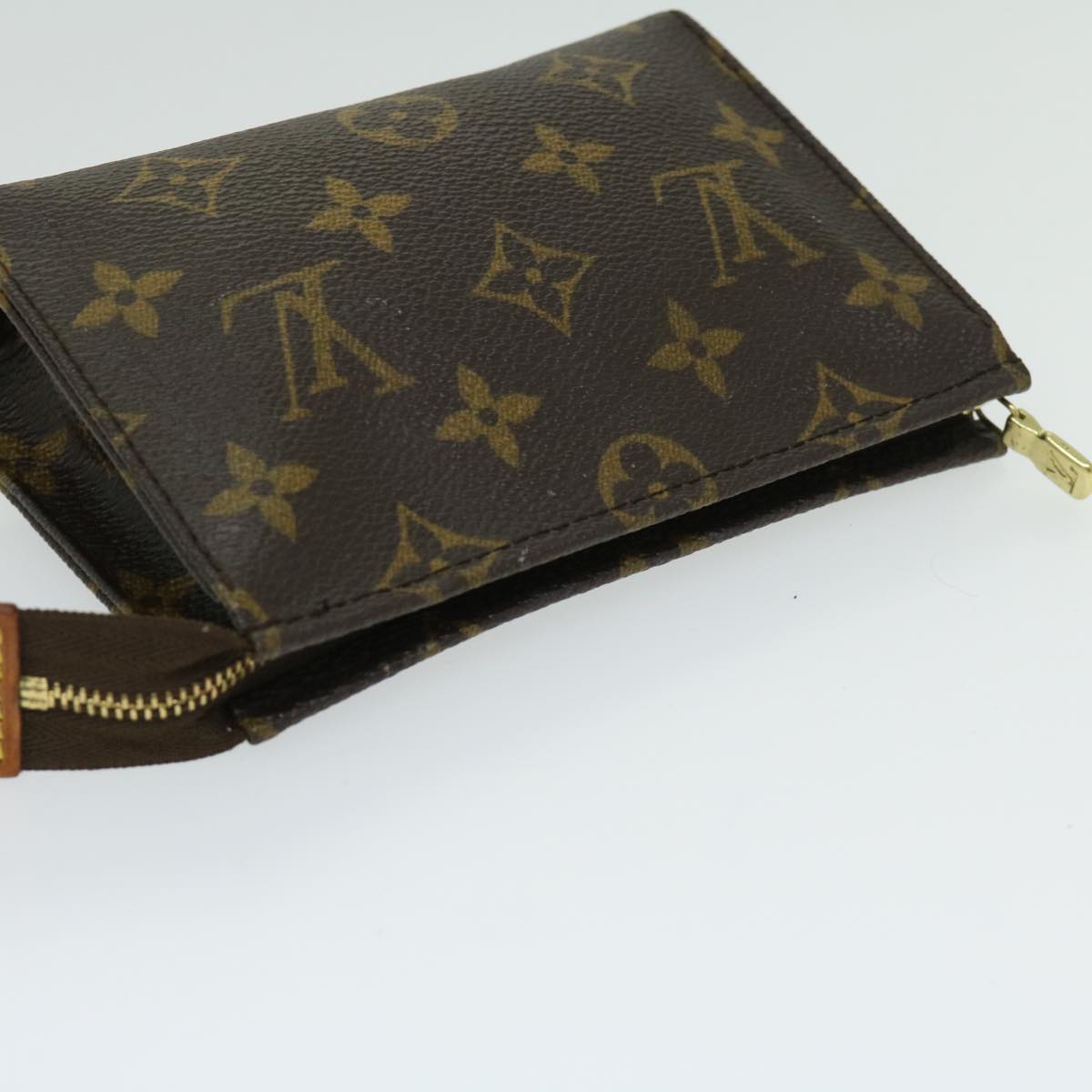 LOUIS VUITTON Monogram Poche Toilette 15 Pouch M47546 LV bs12073
