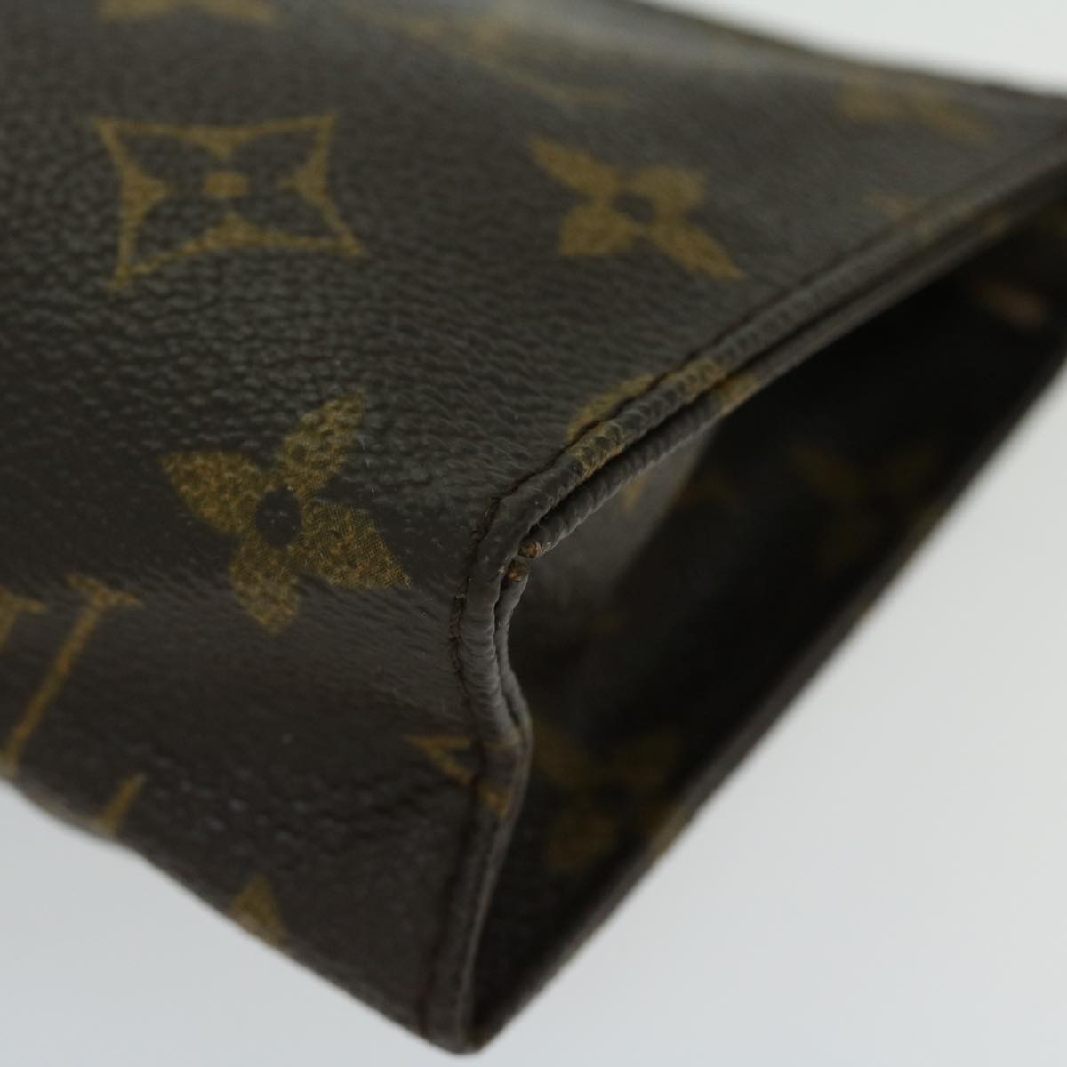 LOUIS VUITTON Monogram Poche Toilette 15 Pouch M47546 LV bs12073