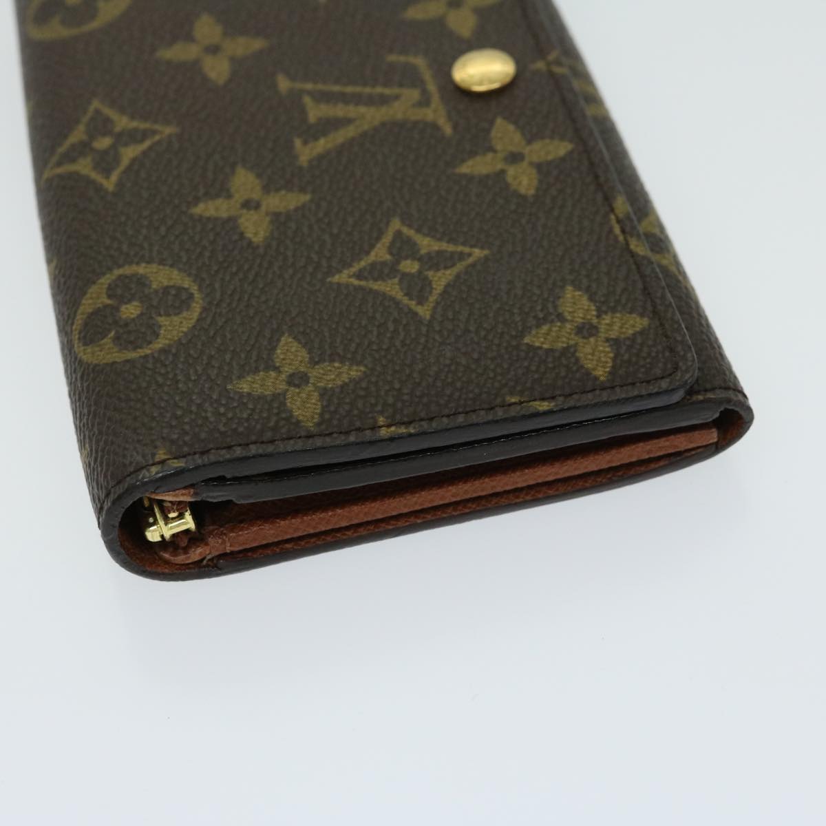 LOUIS VUITTON Monogram Portefeuille Tresol Wallet M61736 LV bs12074