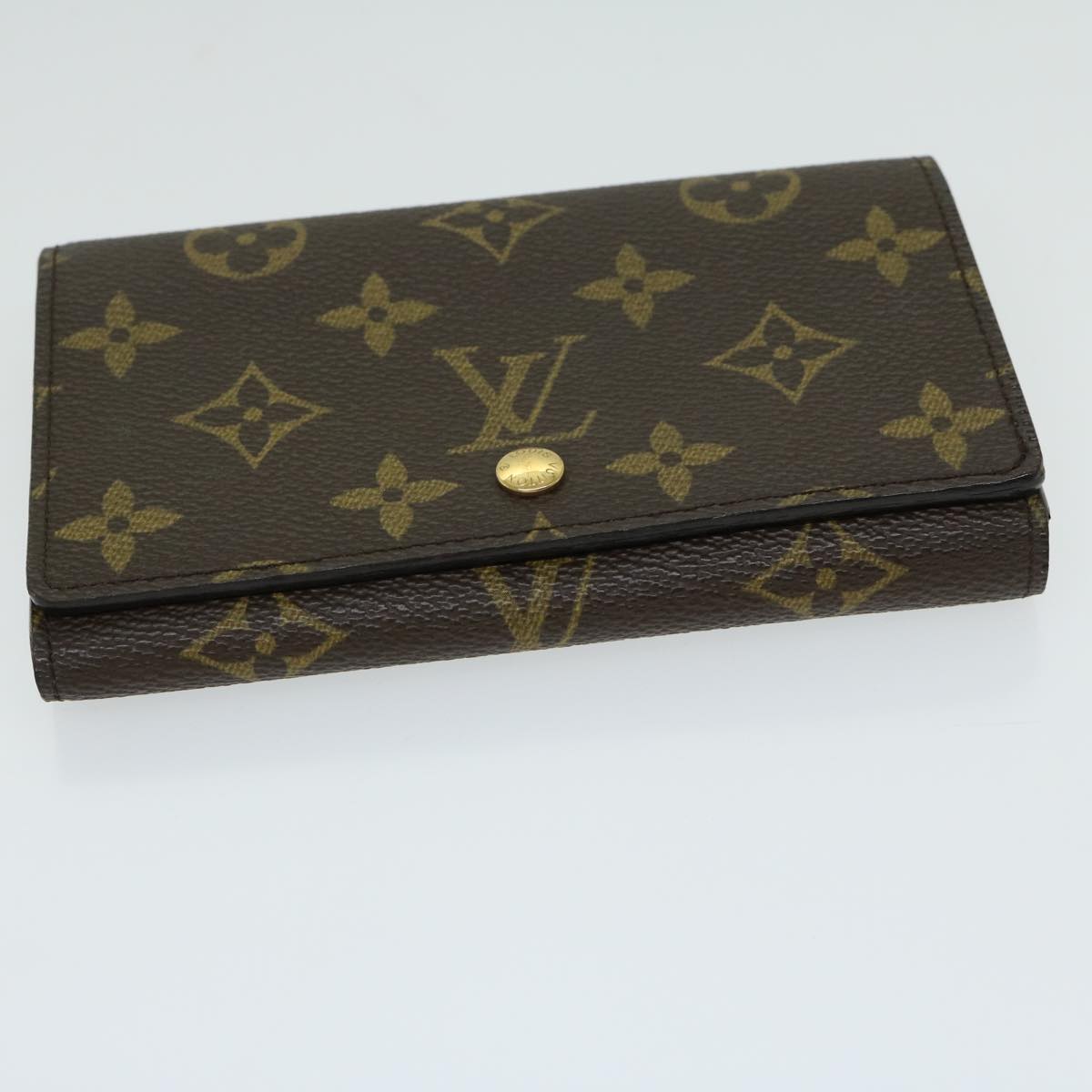 LOUIS VUITTON Monogram Portefeuille Tresol Wallet M61736 LV bs12074