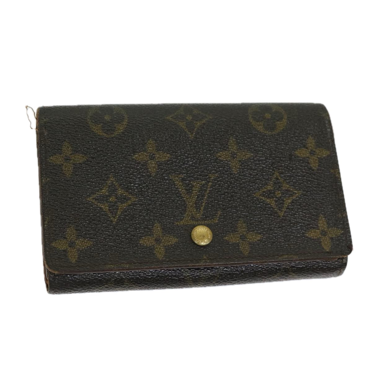 LOUIS VUITTON Monogram Portefeuille Tresol Wallet M61736 LV bs12081