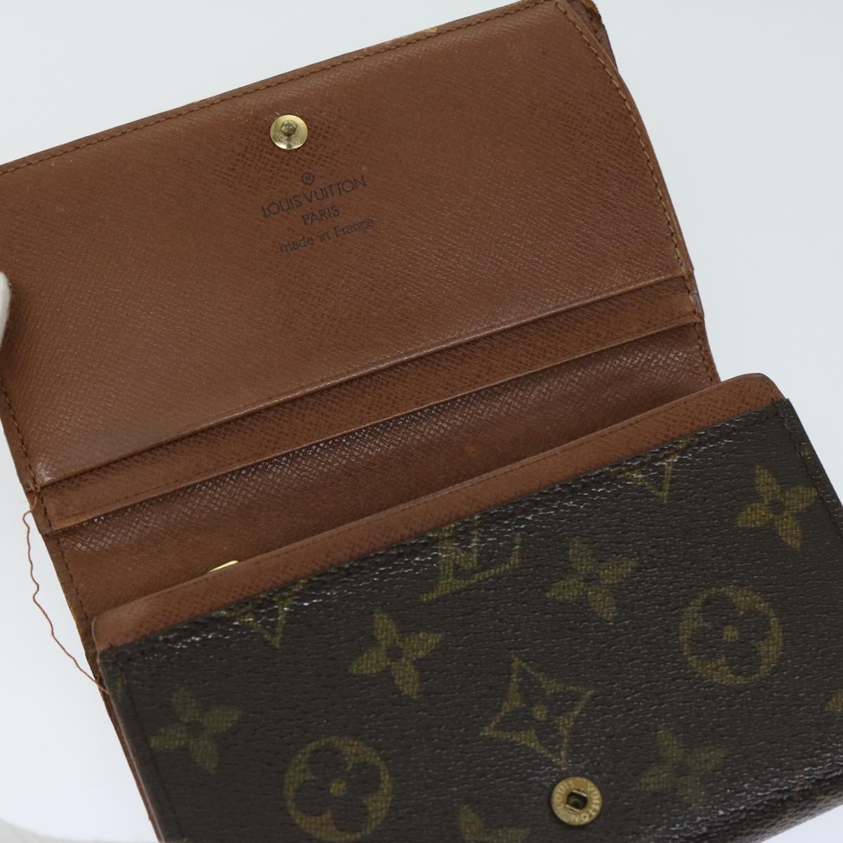 LOUIS VUITTON Monogram Portefeuille Tresol Wallet M61736 LV bs12081