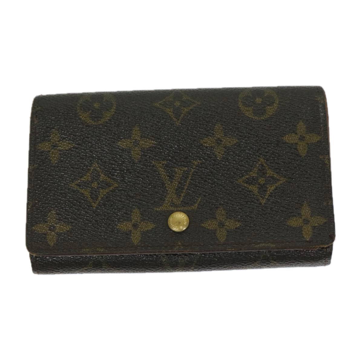 LOUIS VUITTON Monogram Portefeuille Tresol Wallet M61736 LV bs12081