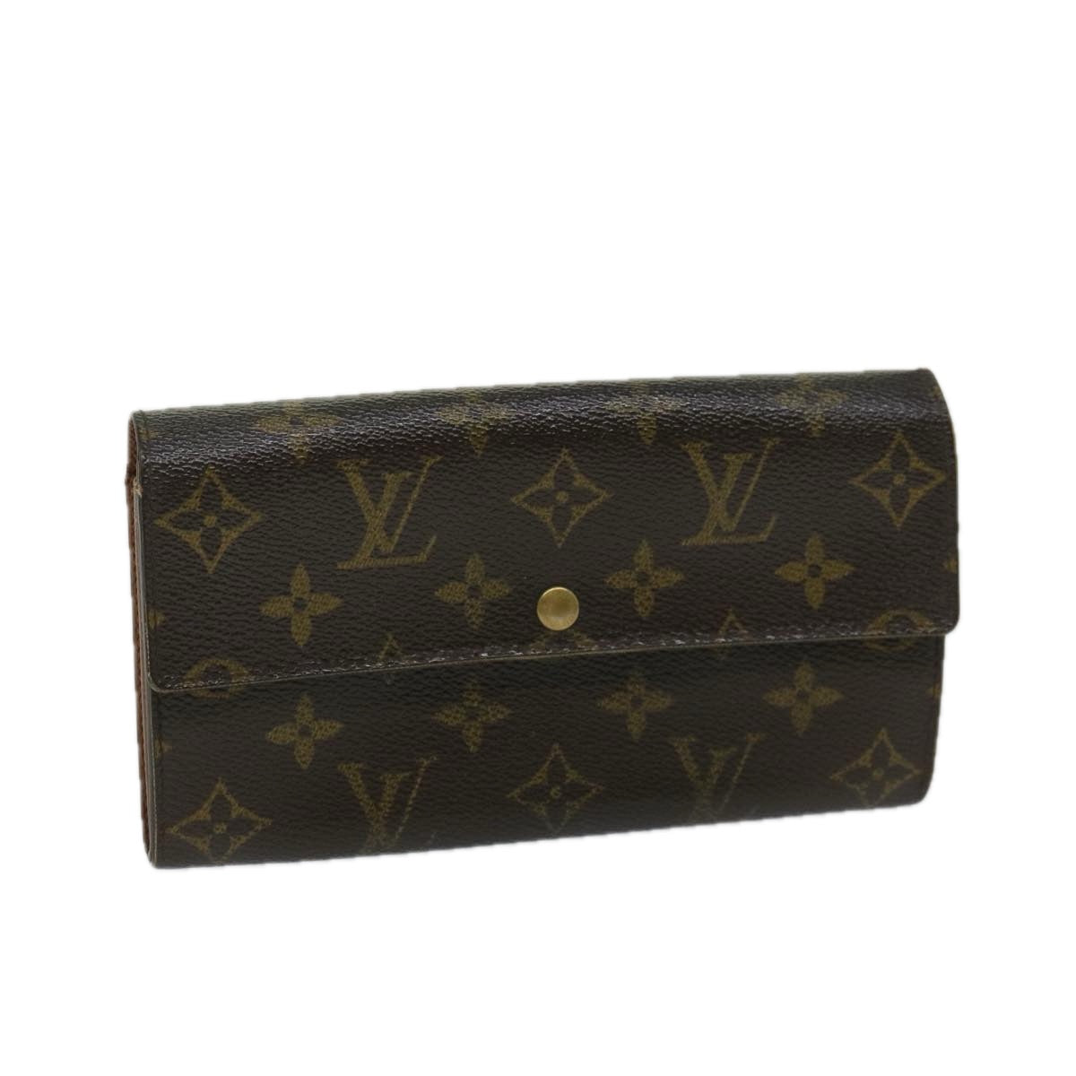 LOUIS VUITTON Monogram Portefeuille Sarah Long Wallet M60531 LV bs12149