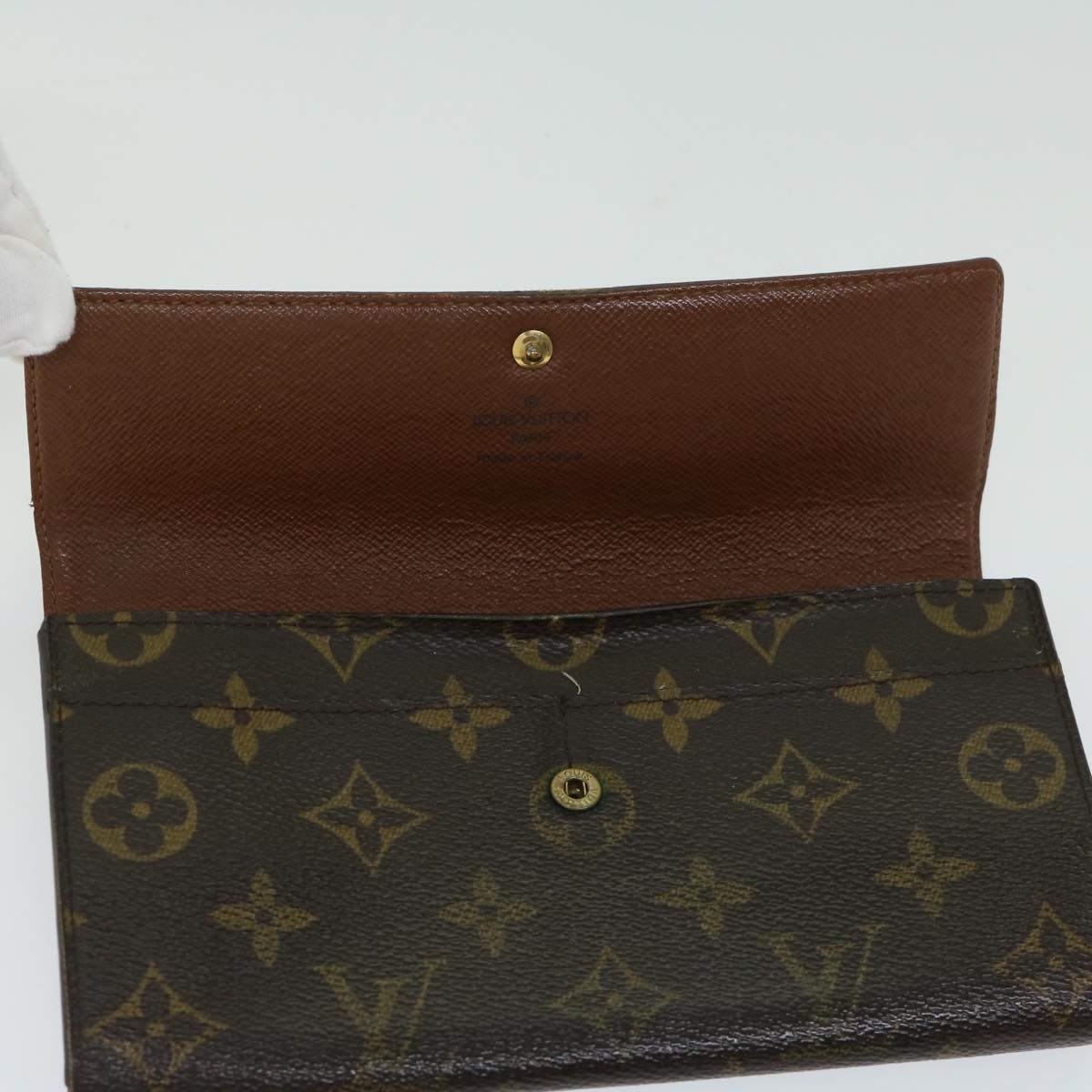 LOUIS VUITTON Monogram Portefeuille Sarah Long Wallet M60531 LV bs12149