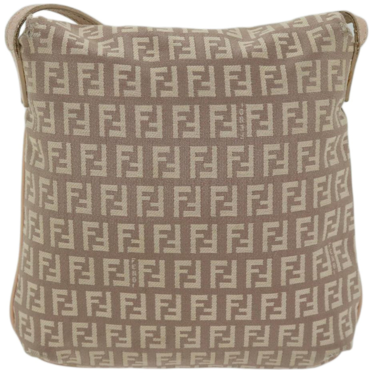 Luxury FendiZucchino Canvas Shoulder Bag Pinkbs12154