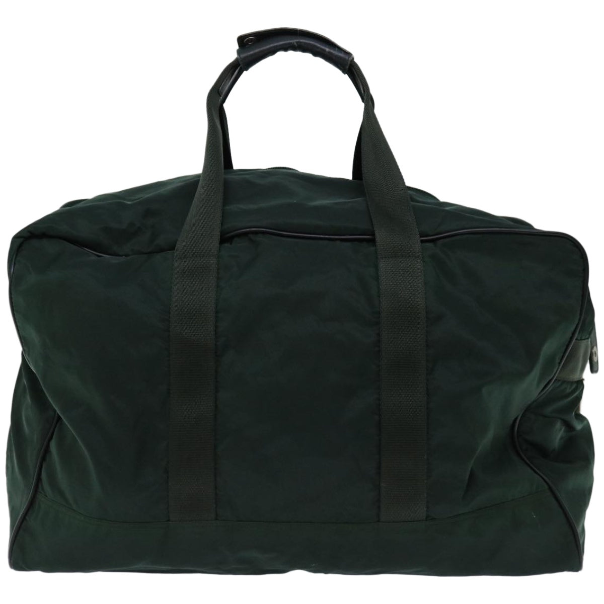 Luxury PradaBoston Bag Nylon Green bs12158