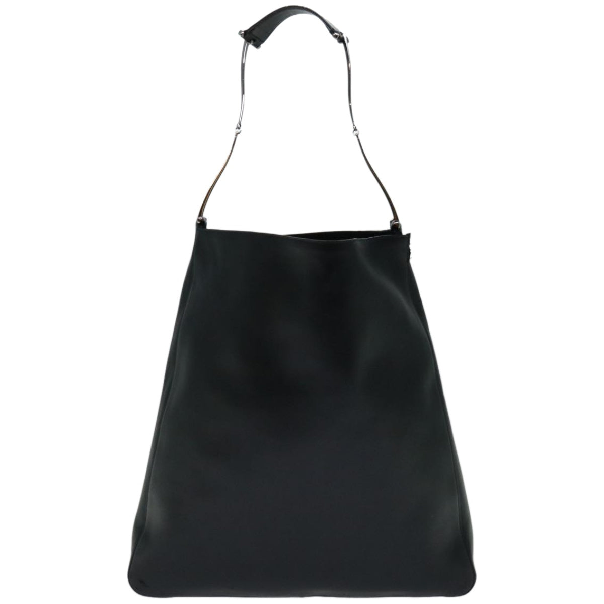 GUCCI Shoulder Bag Leather Black 001 3185  bs12197