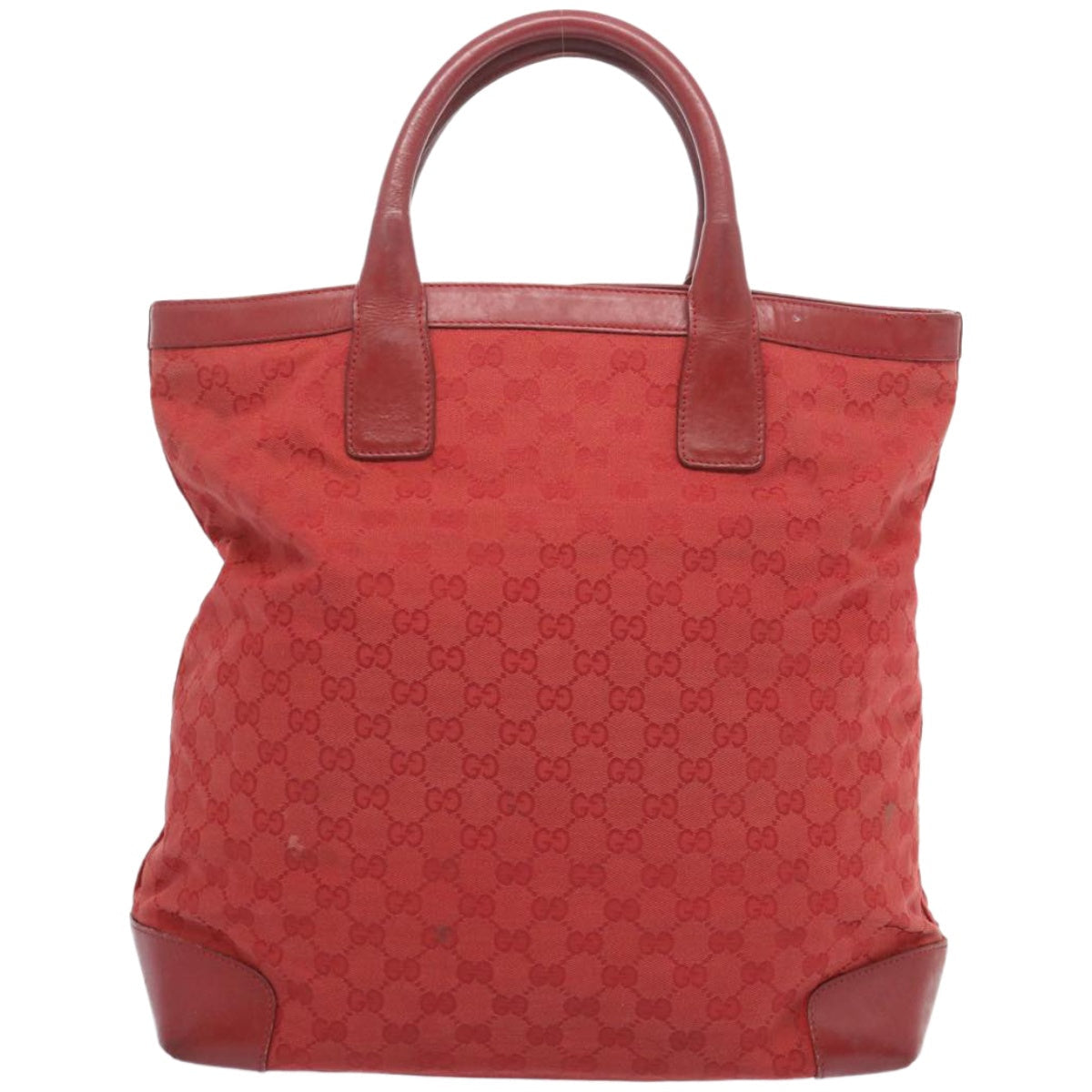 GUCCI GG Canvas Hand Bag Red 002 1093  bs12270