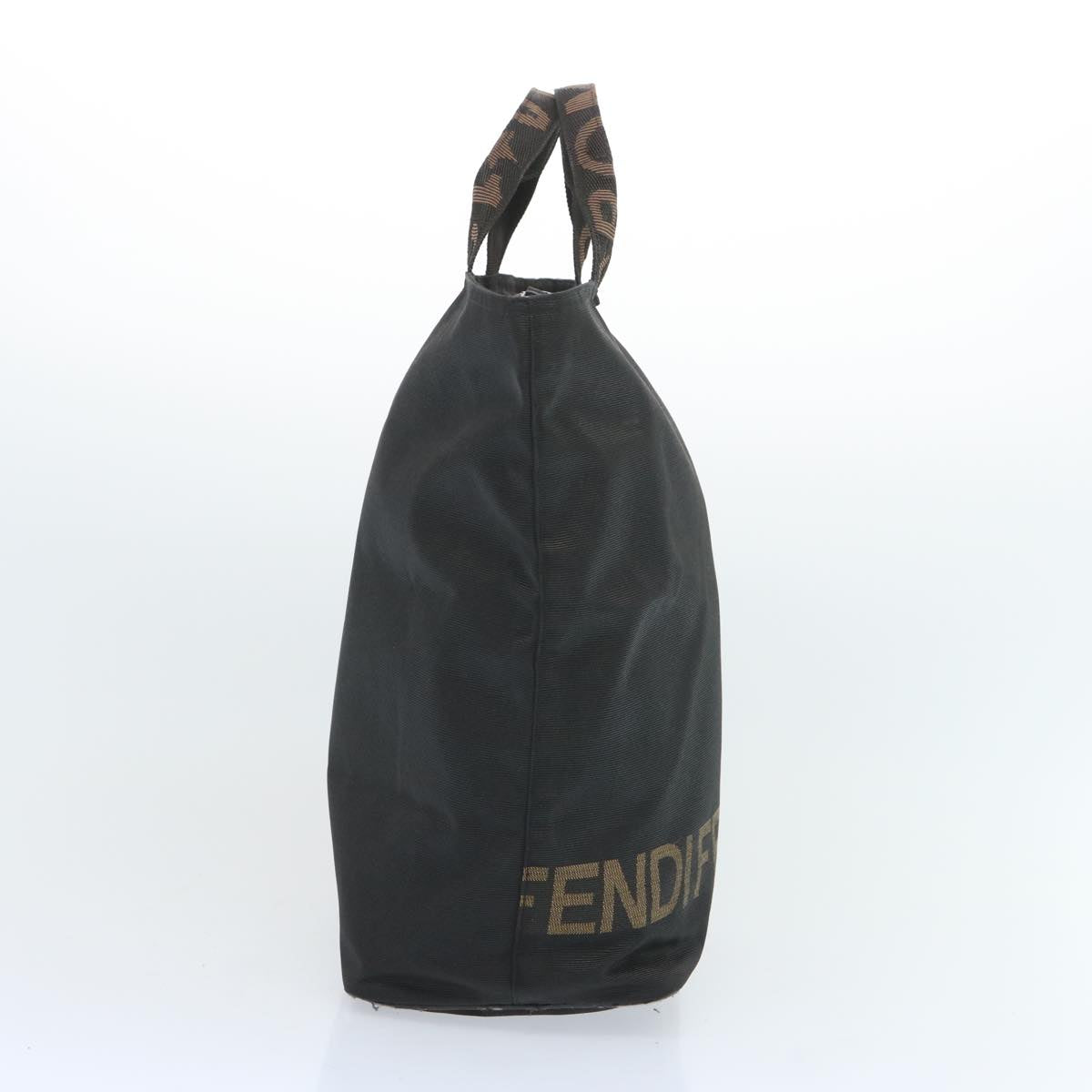 Luxury FendiHand Bag Canvas Blackbs12314