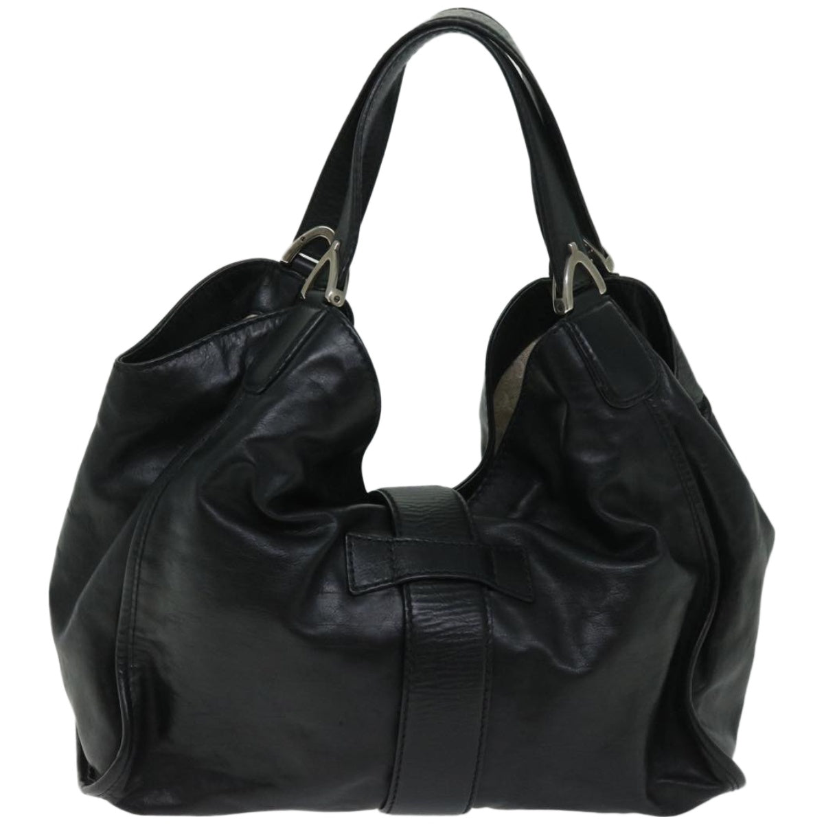 GUCCI Hand Bag Leather Black 296856  bs12399