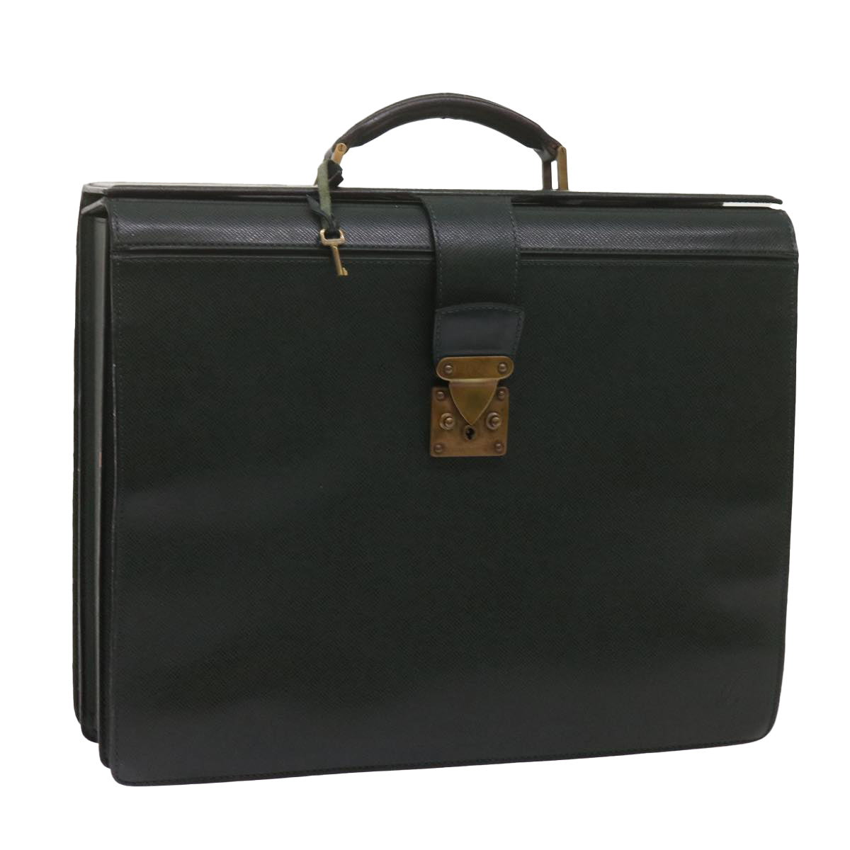 LOUIS VUITTON Taiga Leather Ural Briefcase Epicea M30024 LV bs12500