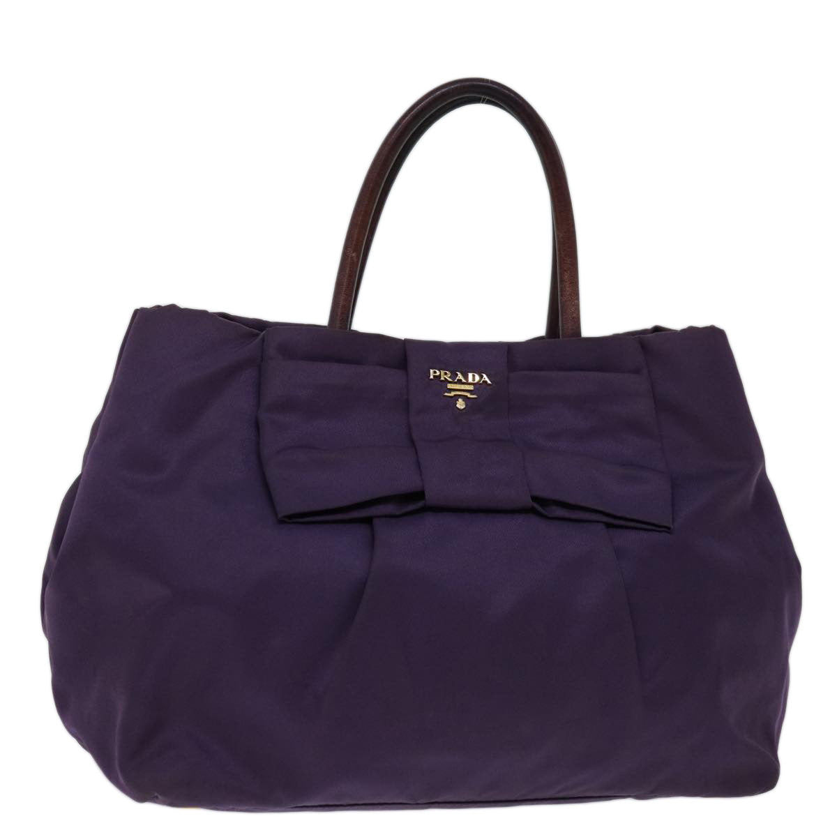 Luxury PradaHand Bag Nylon Purple bs12547