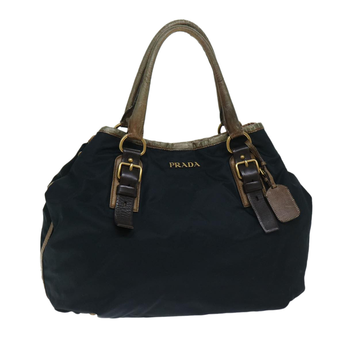 Luxury PradaHand Bag Nylon Navy bs12612