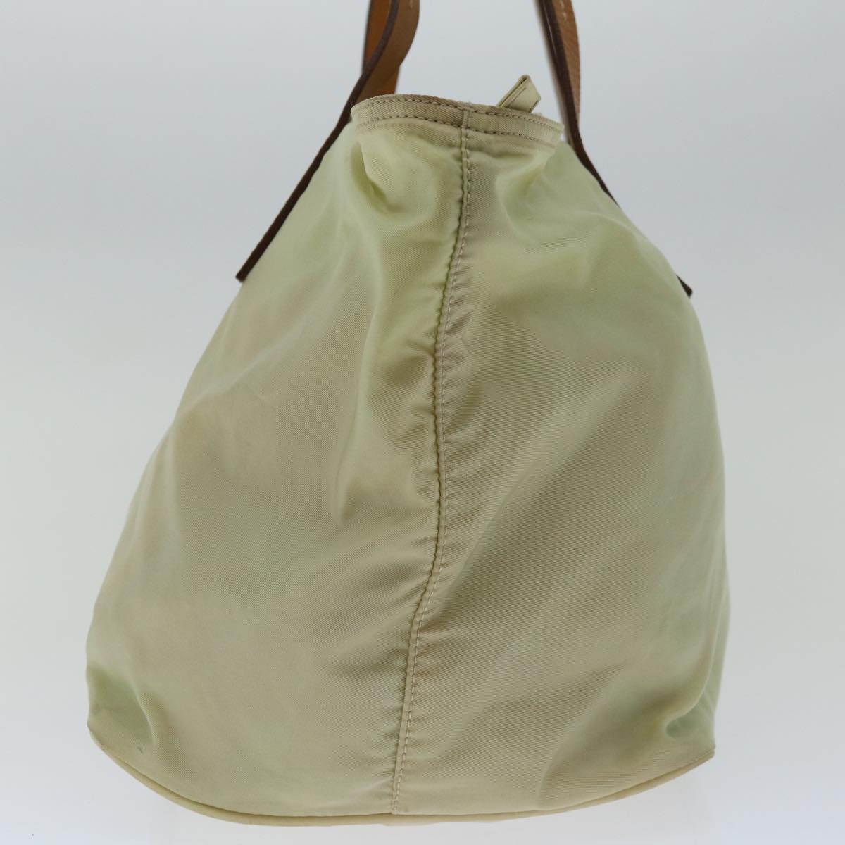 Luxury PradaTote Bag Nylon Beige bs12616
