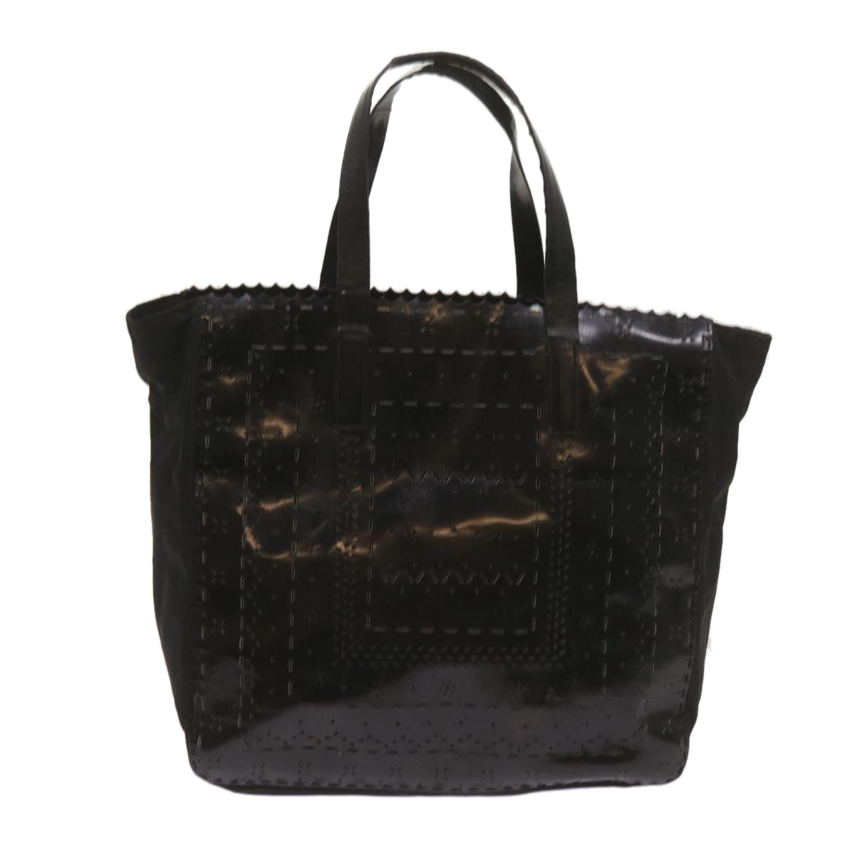 Luxury PradaHand Bag Nylon Leather Black bs12637
