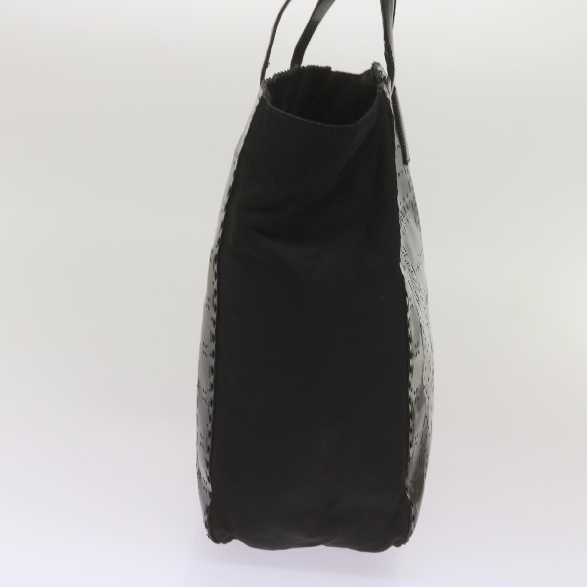 Luxury PradaHand Bag Nylon Leather Black bs12637